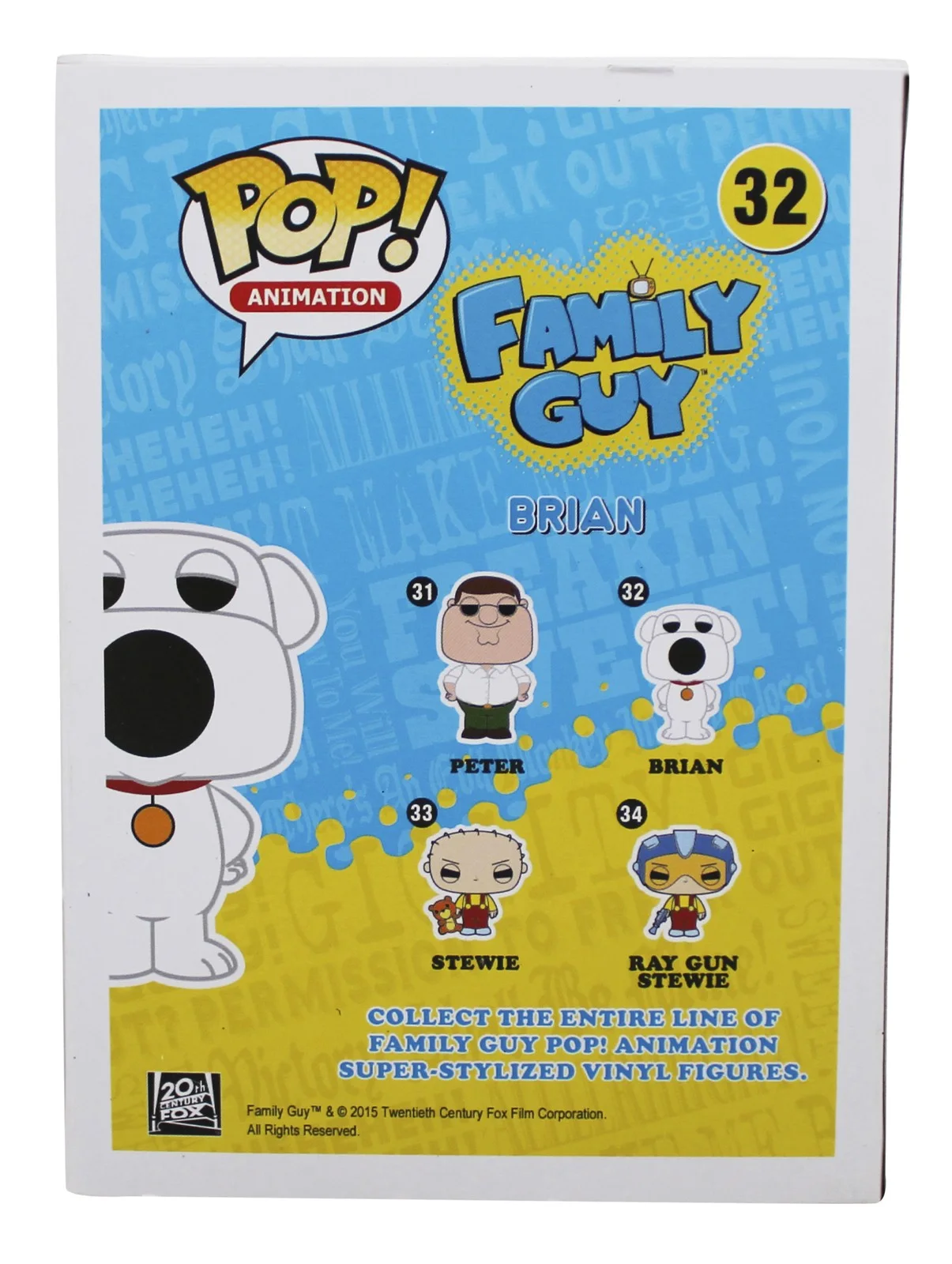 Seth MacFarlane — Seth MacFarlane Family Guy Signed Brian #32 Funko Pop Vinyl Figure BAS #BQ48502, изображение 4