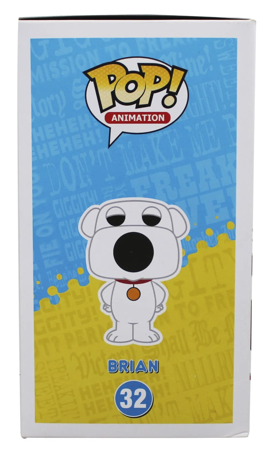Seth MacFarlane — Seth MacFarlane Family Guy Signed Brian #32 Funko Pop Vinyl Figure BAS #BQ48502, изображение 5