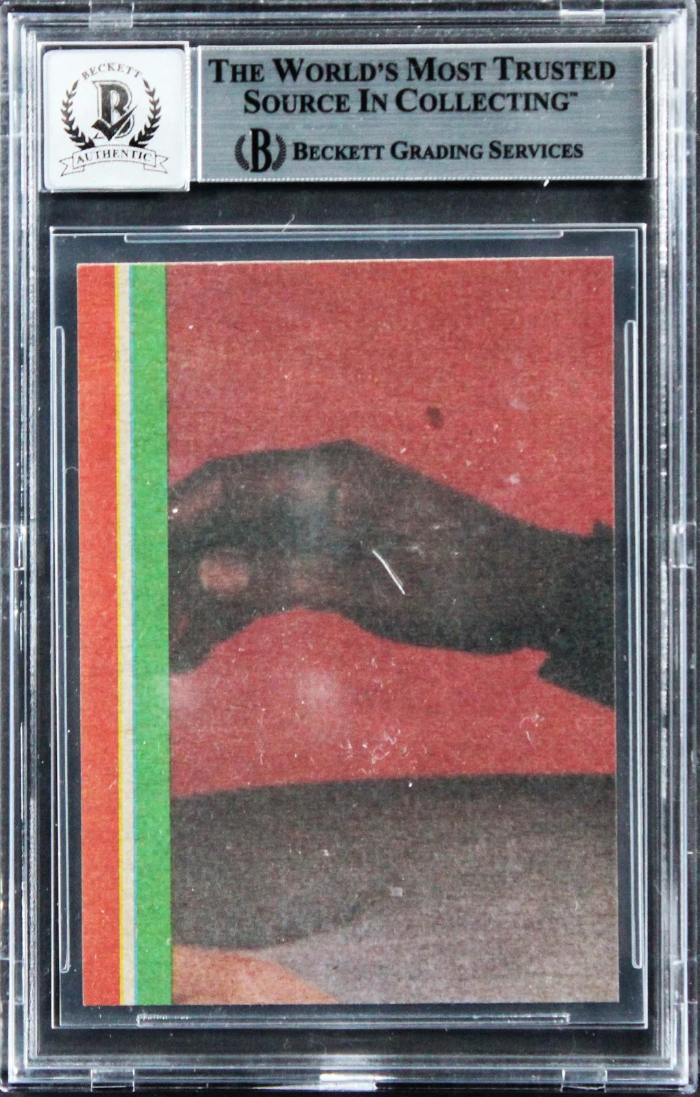 William Shatner — William Shatner Signed 1979 Star Trek #10 James T. Kirk Card Auto 10! BAS Slab, image 2