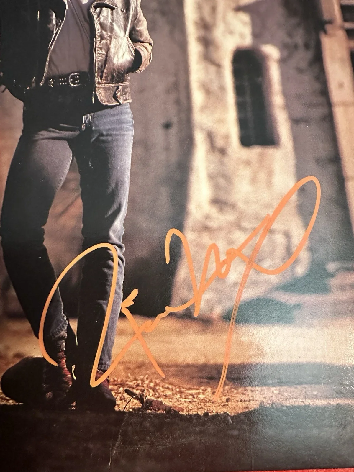 Richard Marx Autographed Repeat Offender Vinyl LP, image 3