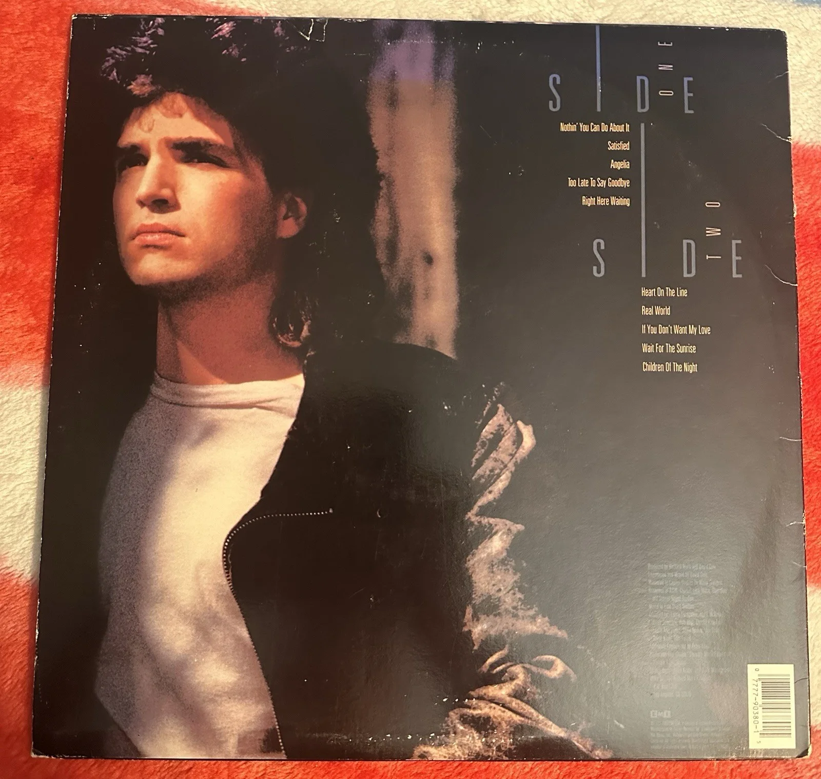Richard Marx Autographed Repeat Offender Vinyl LP, image 4