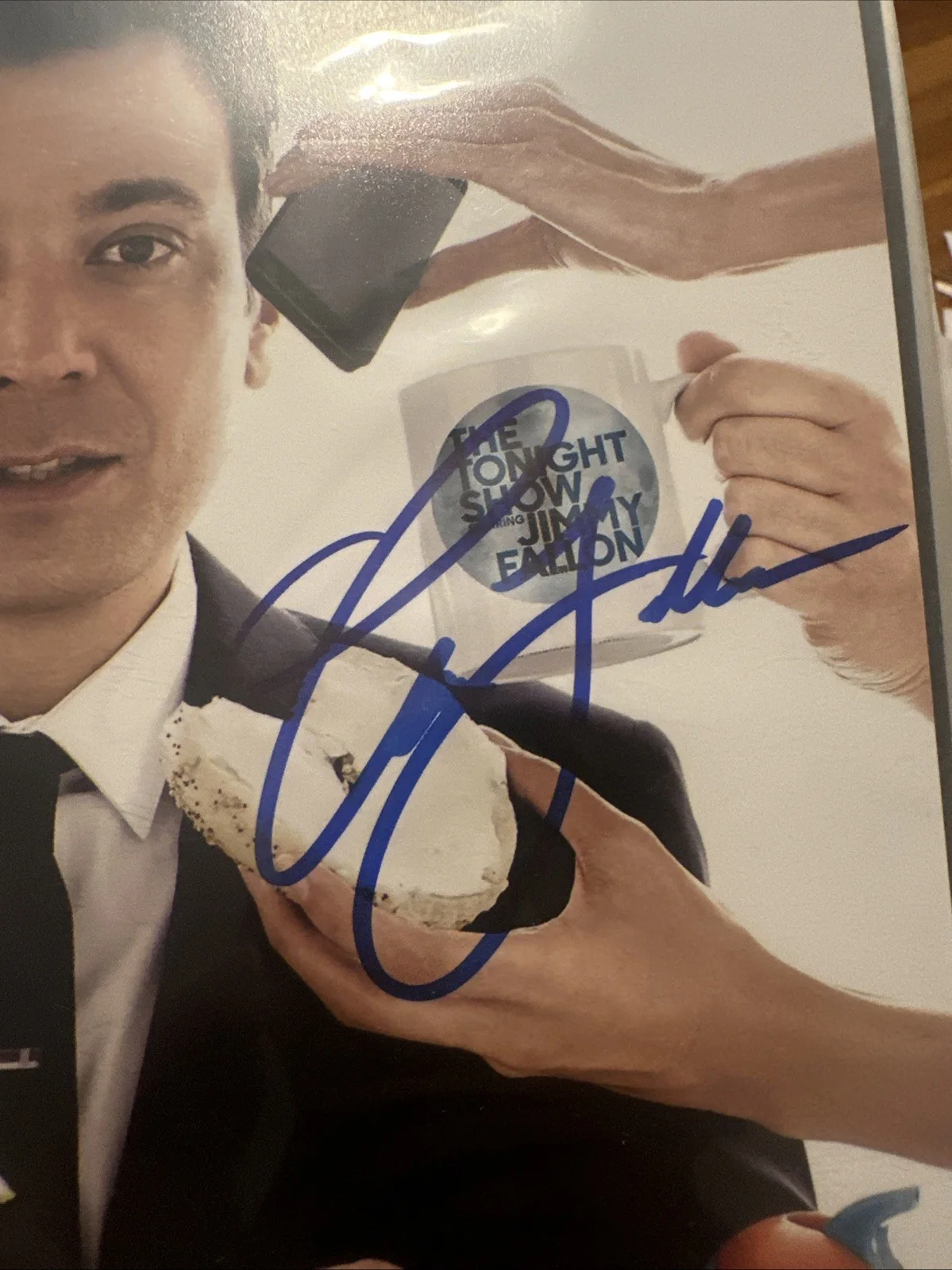 Jimmy Fallon The Tonight Show Autographed 8 X 10 Photo With Coa, изображение 2