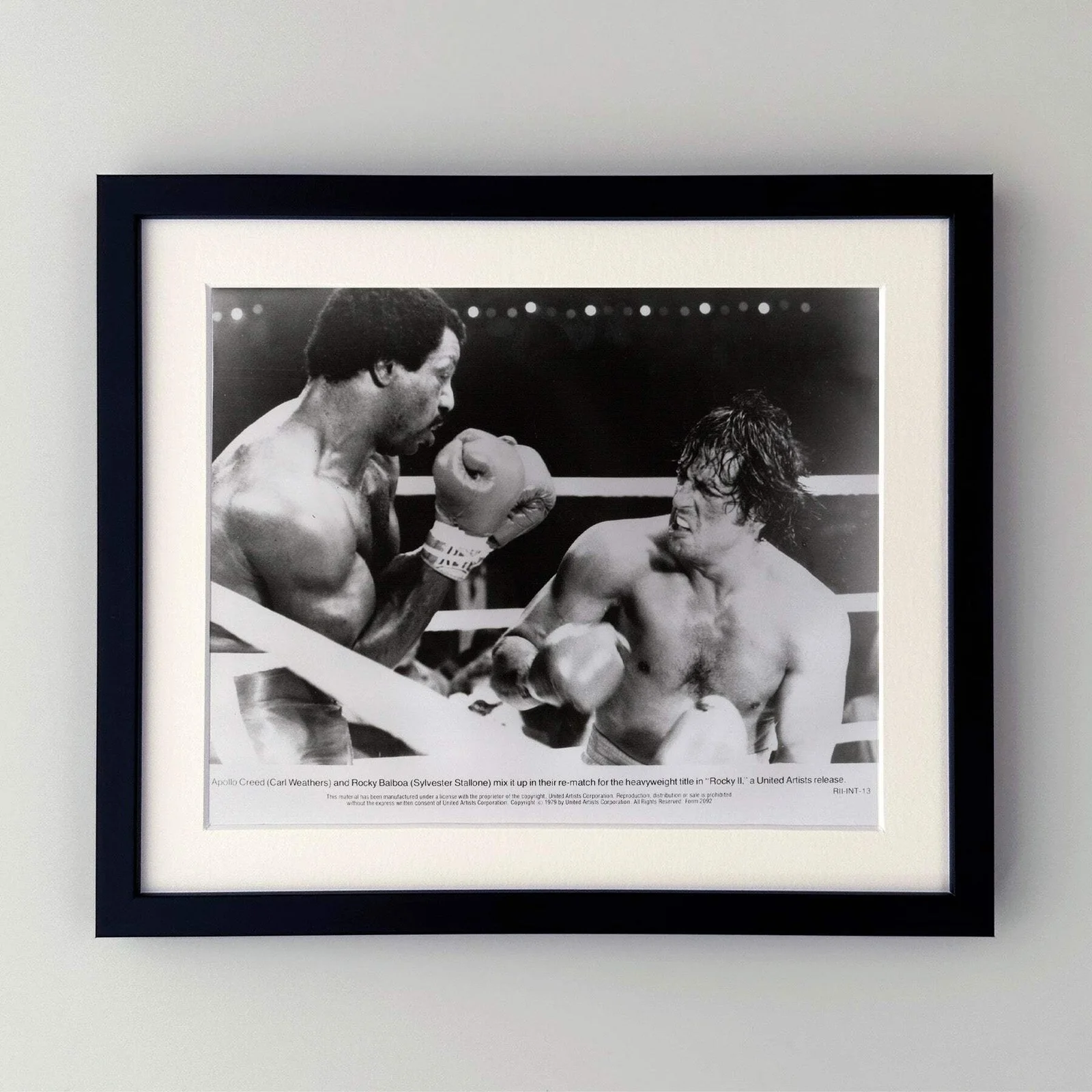 Rocky 2 (1979) Press Publicity Still - Framed, image 2