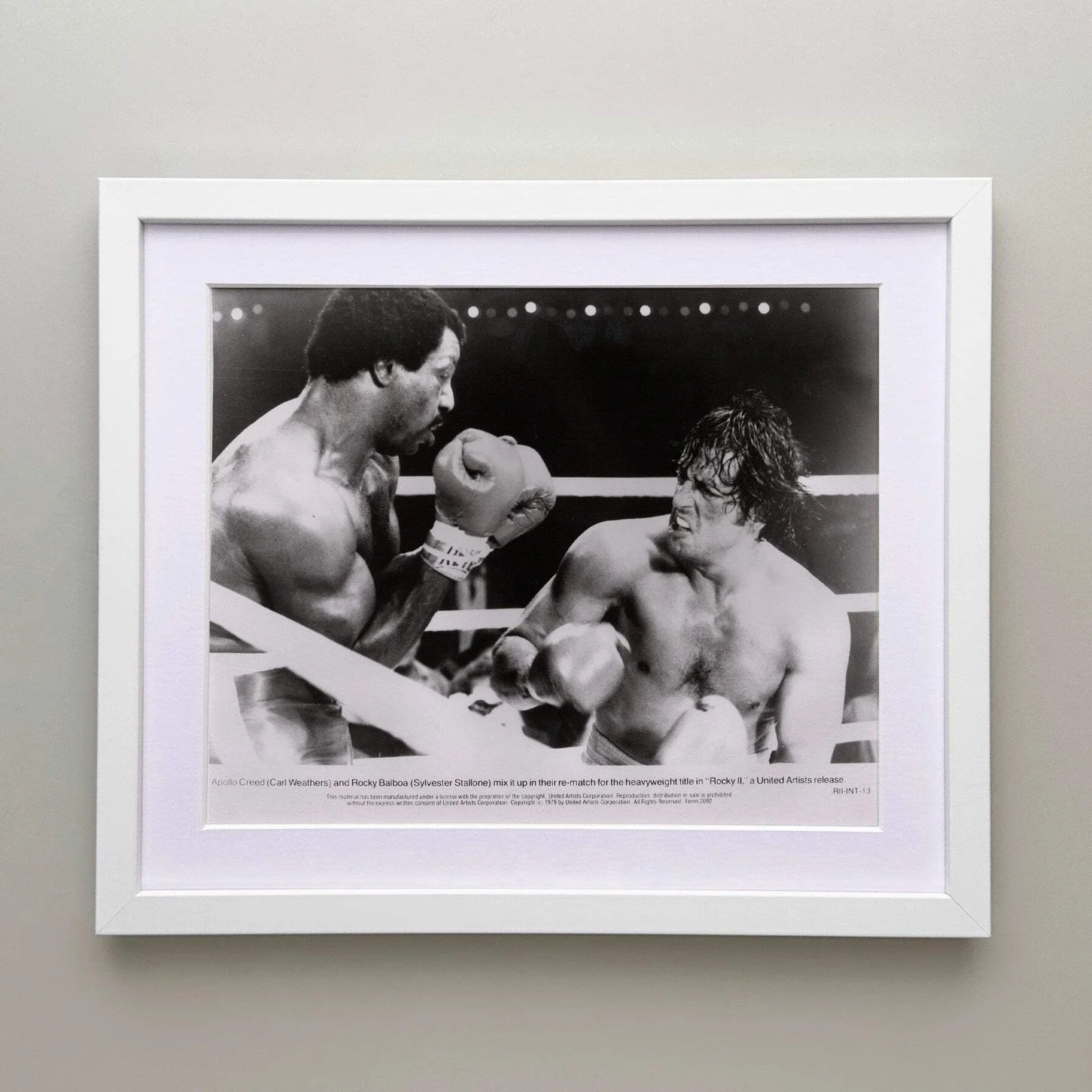Rocky 2 (1979) Press Publicity Still - Framed, image 3