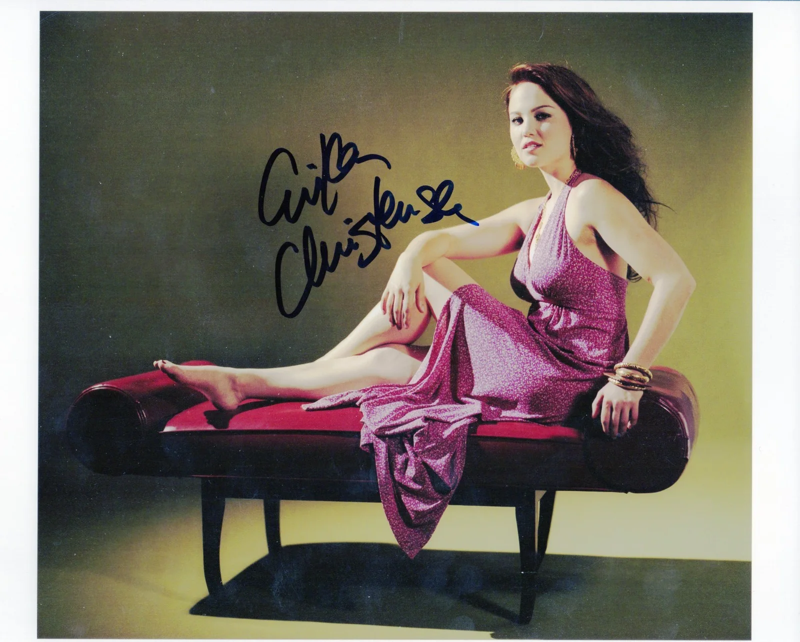 Erika Christensen — Erika Christensen Actress Signed 8x10 Glossy Photo W/COA
