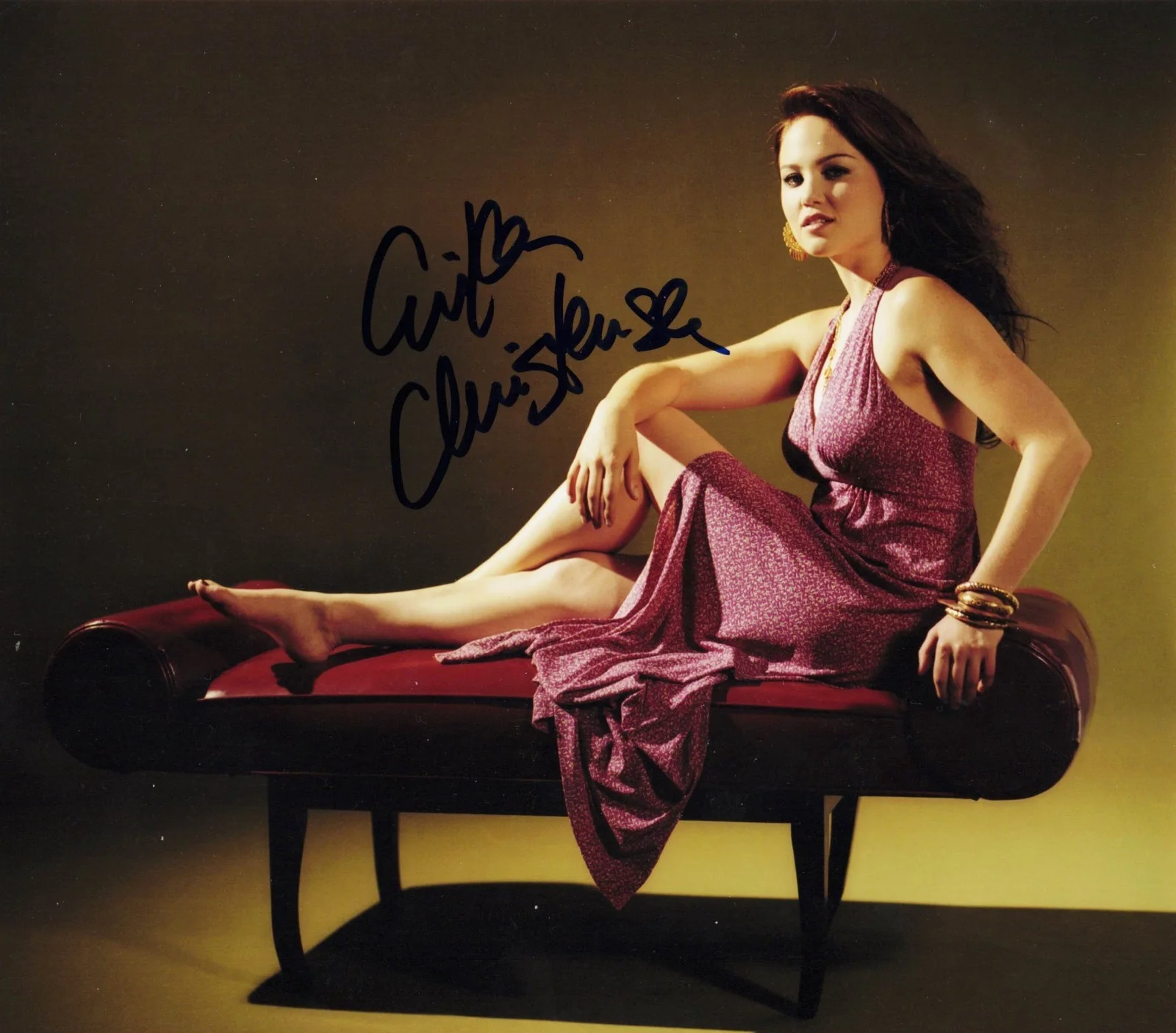 Erika Christensen — Erika Christensen Actress Signed 8x10 Glossy Photo W/COA, image 2