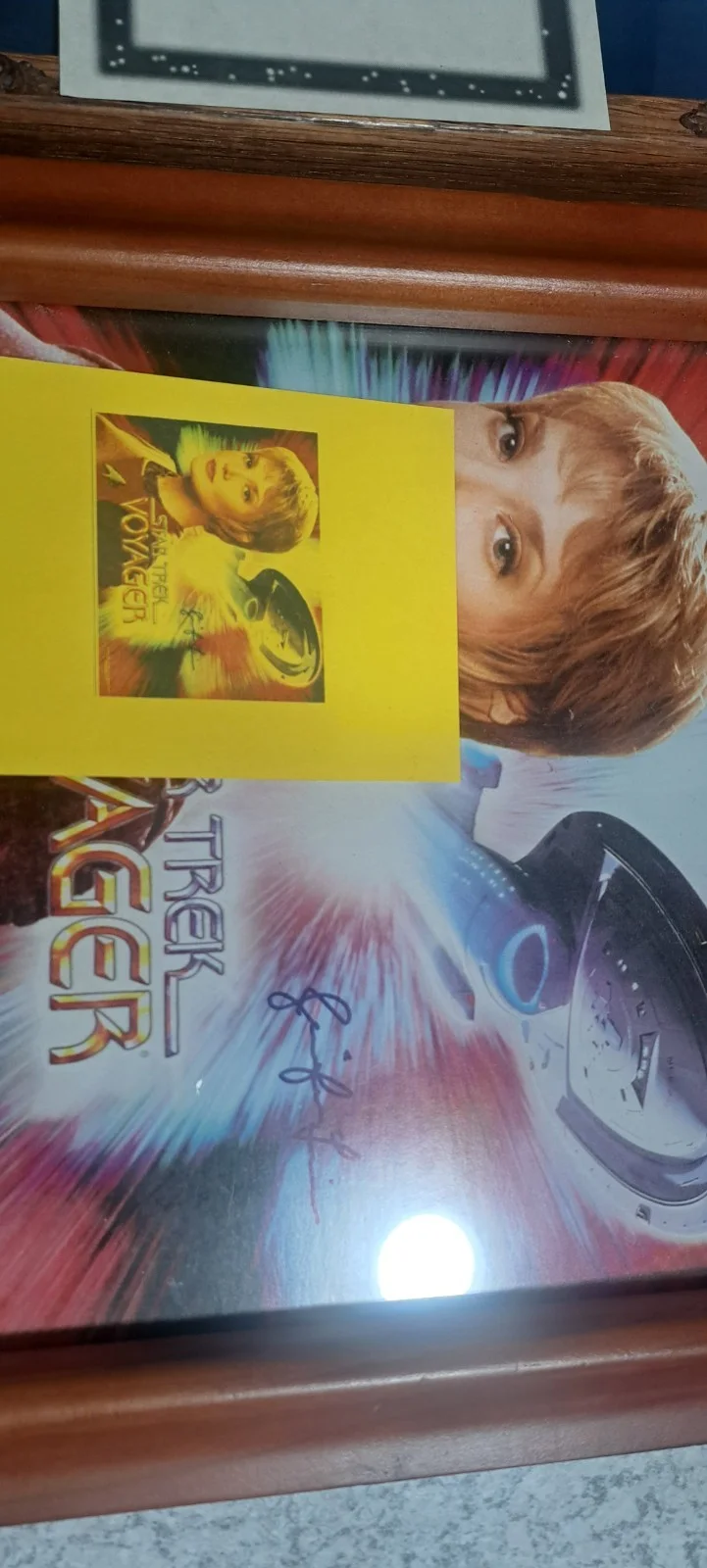 Jennifer Lien — Pair (2) Jennifer Lien Signed Photos Original Framed With COAs Star Trek Voyager, image 5