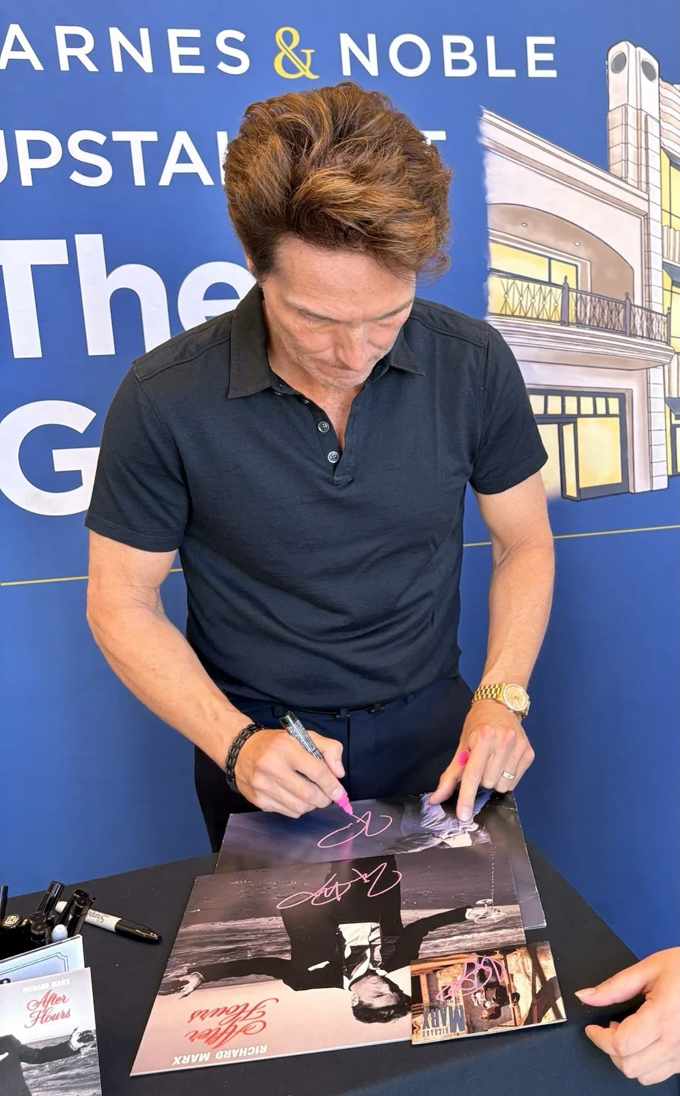 Richard Marx Signed Vinyl "After Hours” With Picture Proof, image 5