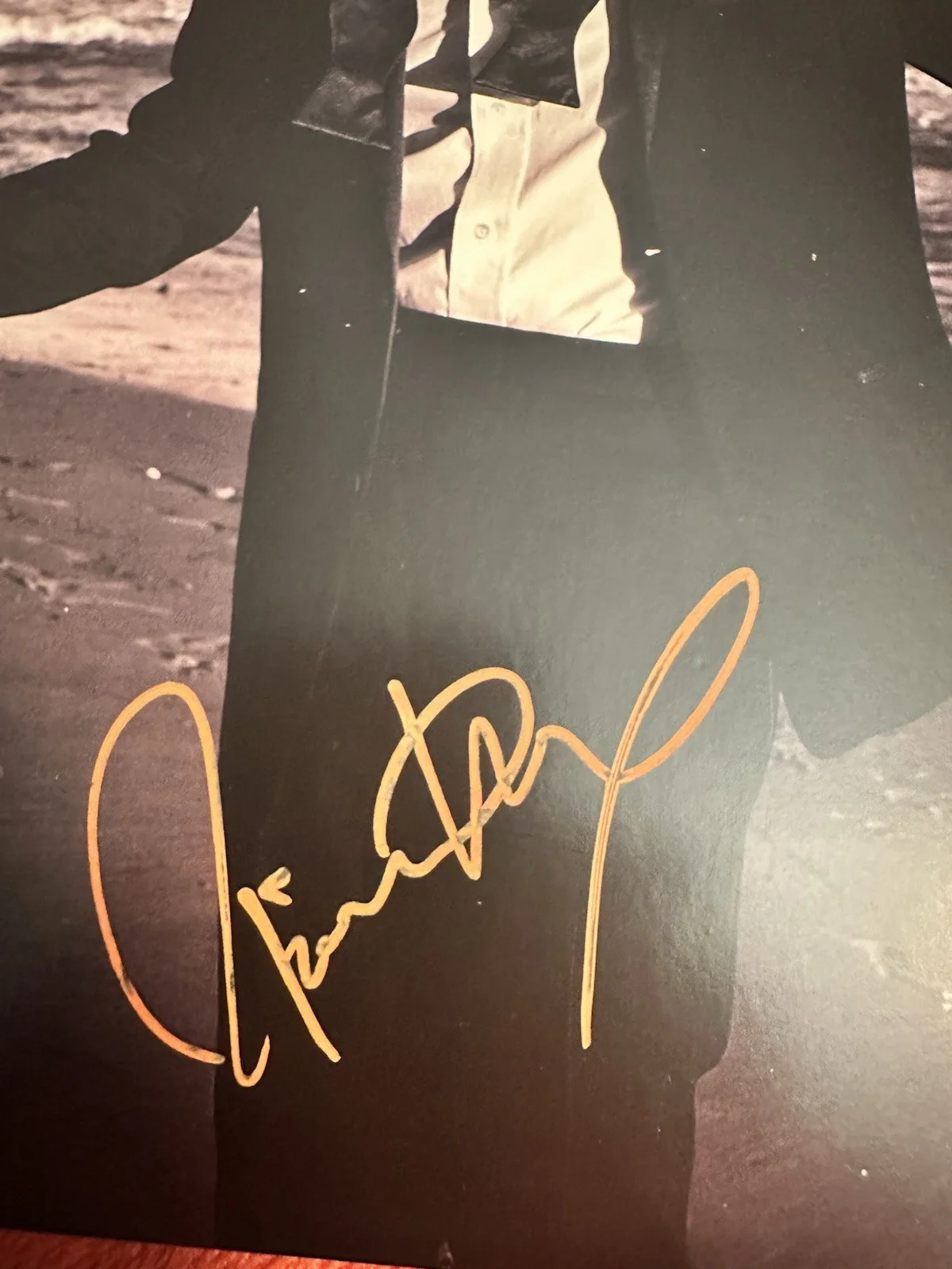 Richard Marx Signed Vinyl "After Hours” Photo Proof RARE, image 2