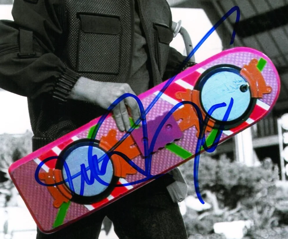 Michael J. Fox — MICHAEL J. FOX Signed 8x10 Official Pix Photo Back to the Future 2 BAS #BT20330, изображение 2