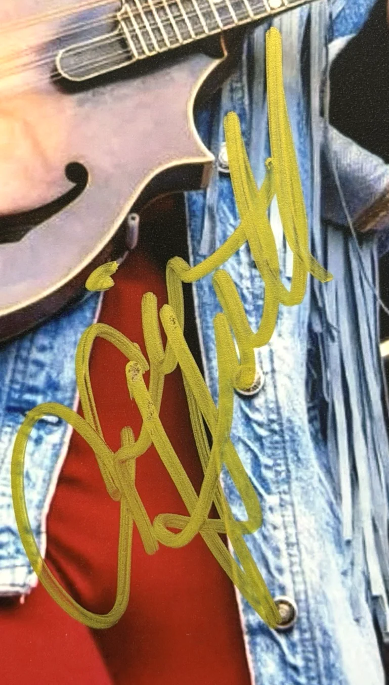 Sierra Hull Signed 8x10 Photo Bluegrass Mandolin Performance JSA COA CL25336, изображение 3