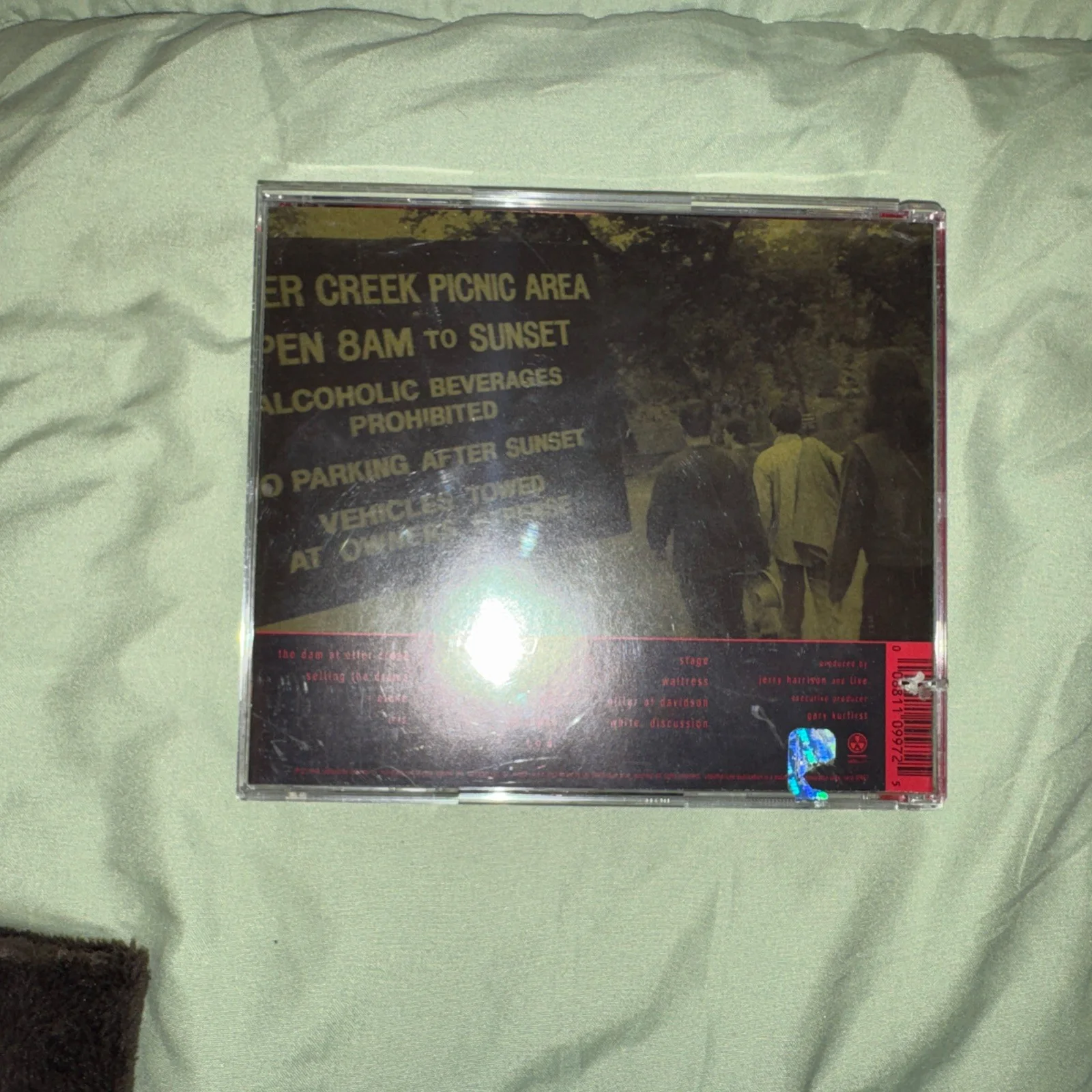 Live Throwing Copper Signed Autograph CD Full Band, image 4