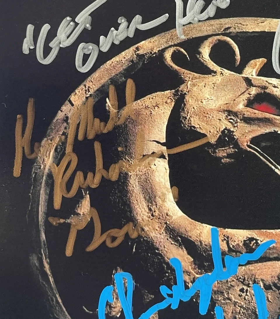 Christopher Lambert — Christopher Lambert Casamassa Richardson Signed JSA 8x10 Photo Mortal Kombat, изображение 3