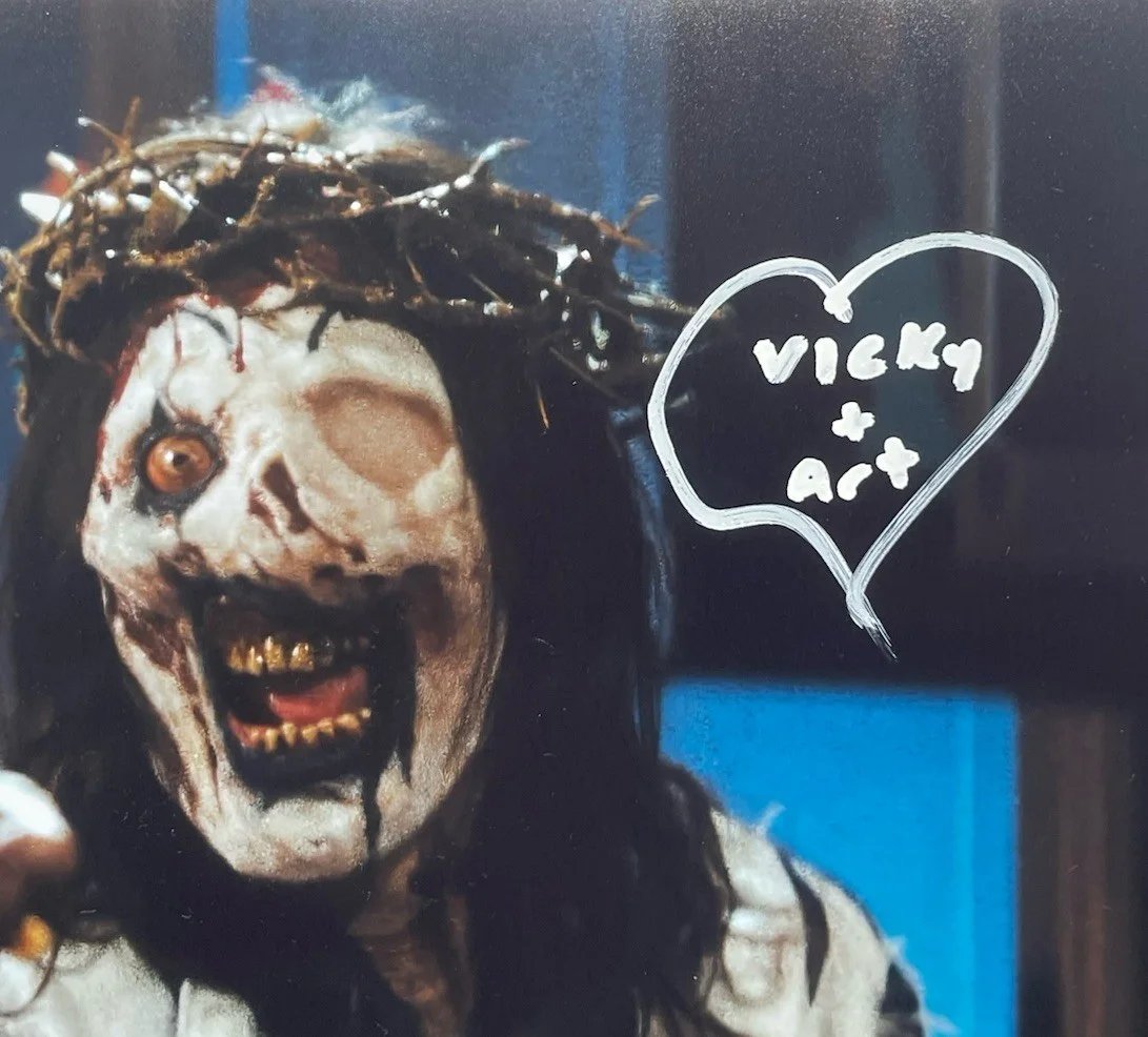Samantha Scaffidi — Samantha Scaffidi Hand Signed 8x10 Photo JSA Authentic Terrifier Vicky, image 3