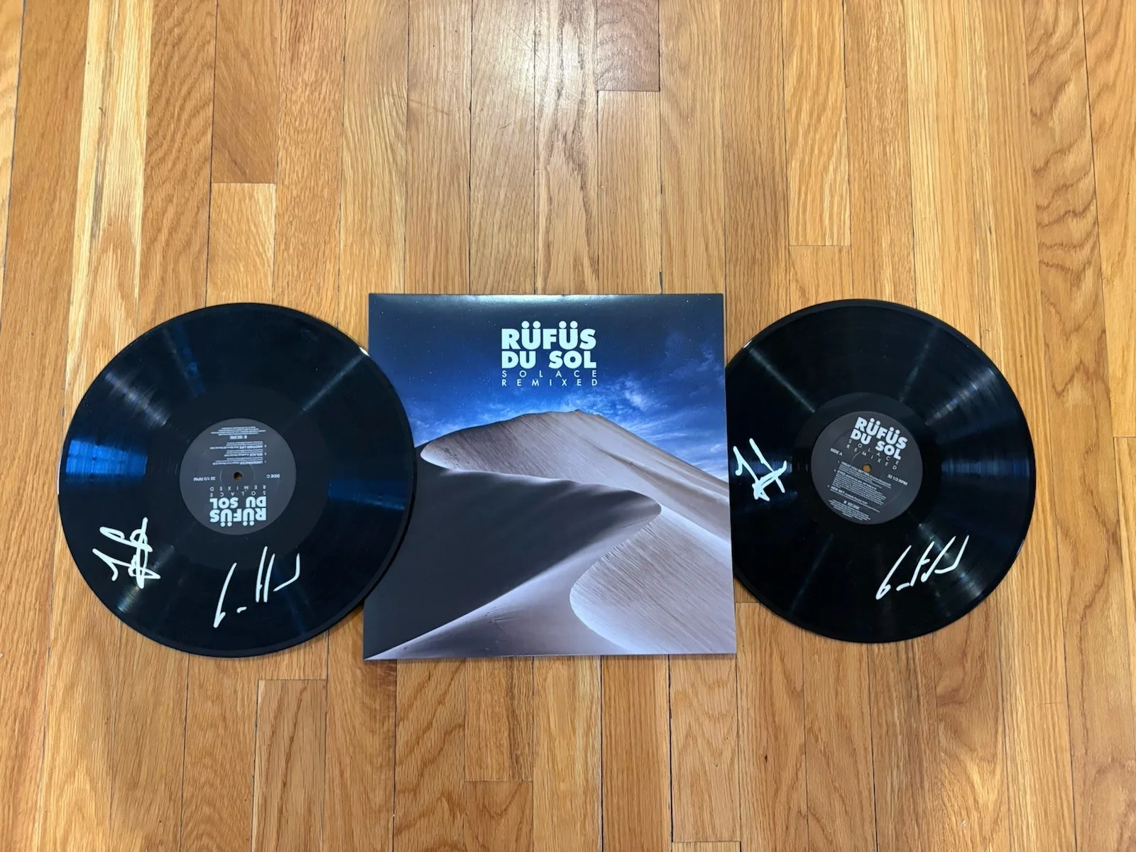 RUFUS DU SOL SOLACE SIGNED Autographed Vinyl LP 2 Records Deluxe EDM HOUSE, изображение 2