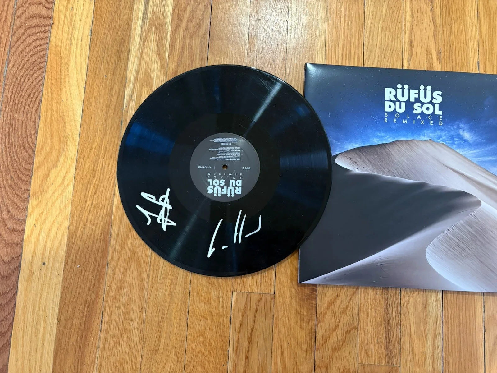 RUFUS DU SOL SOLACE SIGNED Autographed Vinyl LP 2 Records Deluxe EDM HOUSE, изображение 4