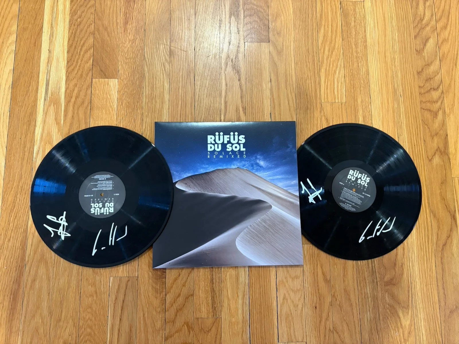 RUFUS DU SOL SOLACE SIGNED Autographed Vinyl LP 2 Records Deluxe EDM HOUSE, изображение 5