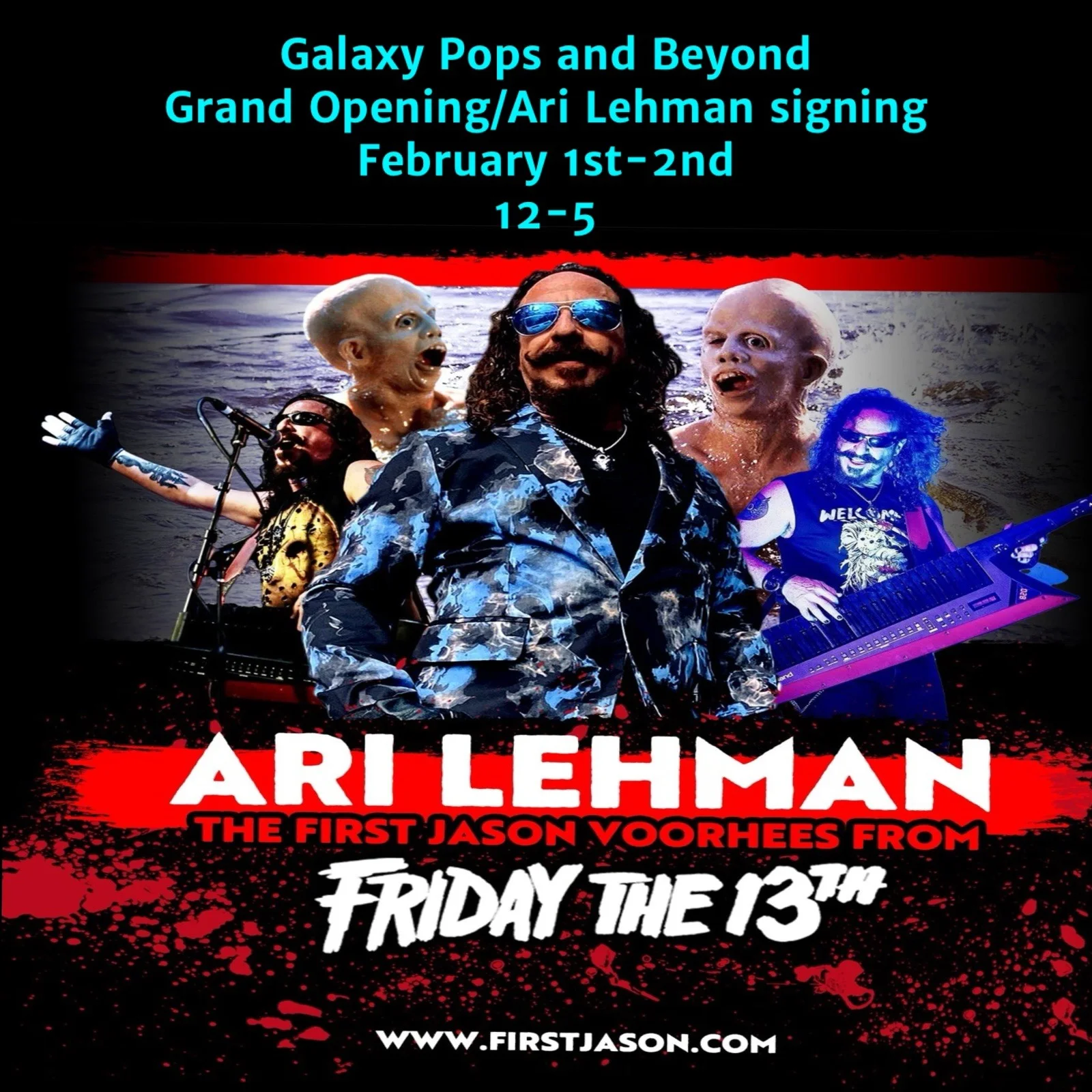 Ari Lehman — Ari Lehman Signed Friday The 13th Crystal Lake Photo 8x10 Fck Freddy! Version D, изображение 4