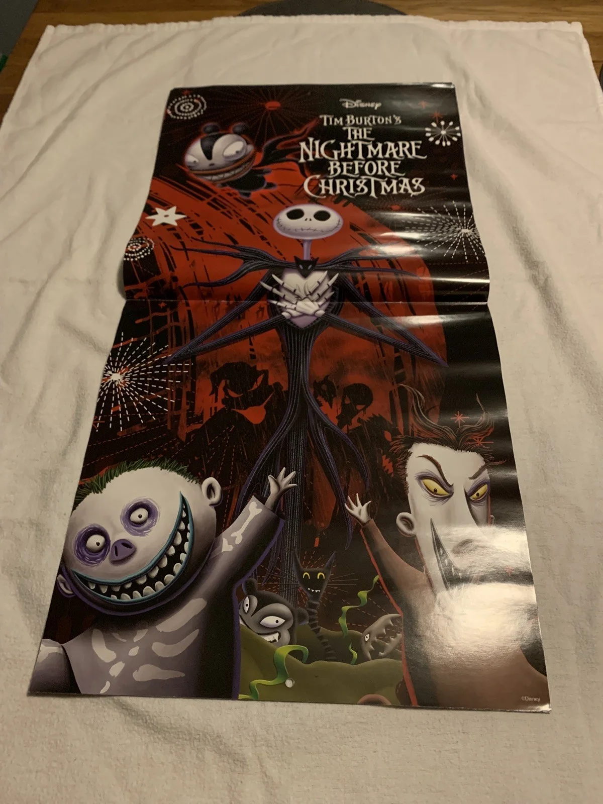 Disney Tim Burton`s The Nightmare Before Christmas 2017 12" Calendar Danilo, изображение 3
