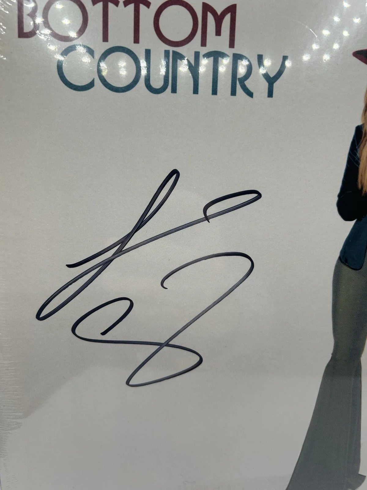 Lainey Wilson Signed Bell Bottom Country Vinyl Autographed - SEALED, image 2