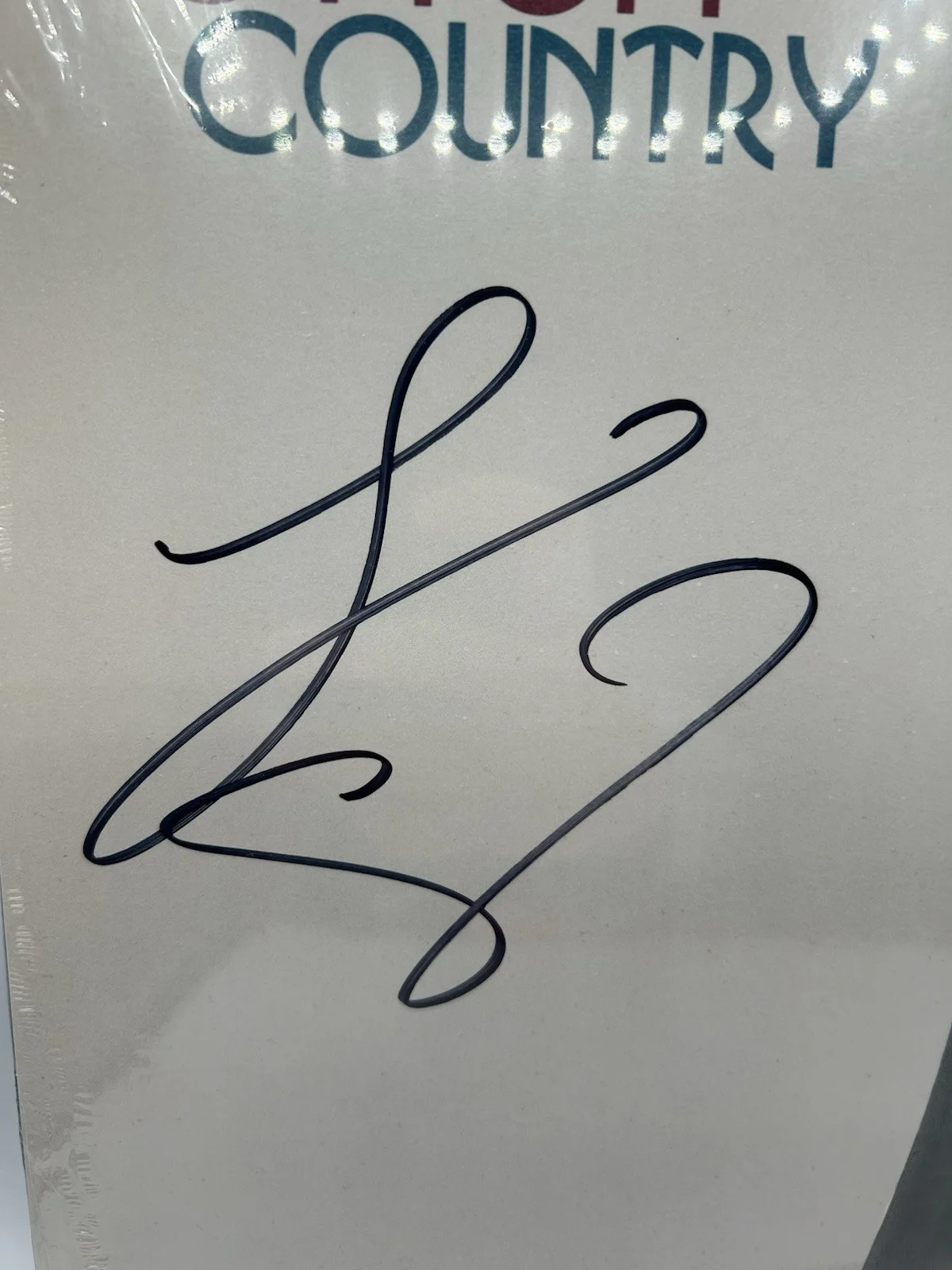 Lainey Wilson Signed Bell Bottom Country Vinyl Autographed - SEALED, image 2