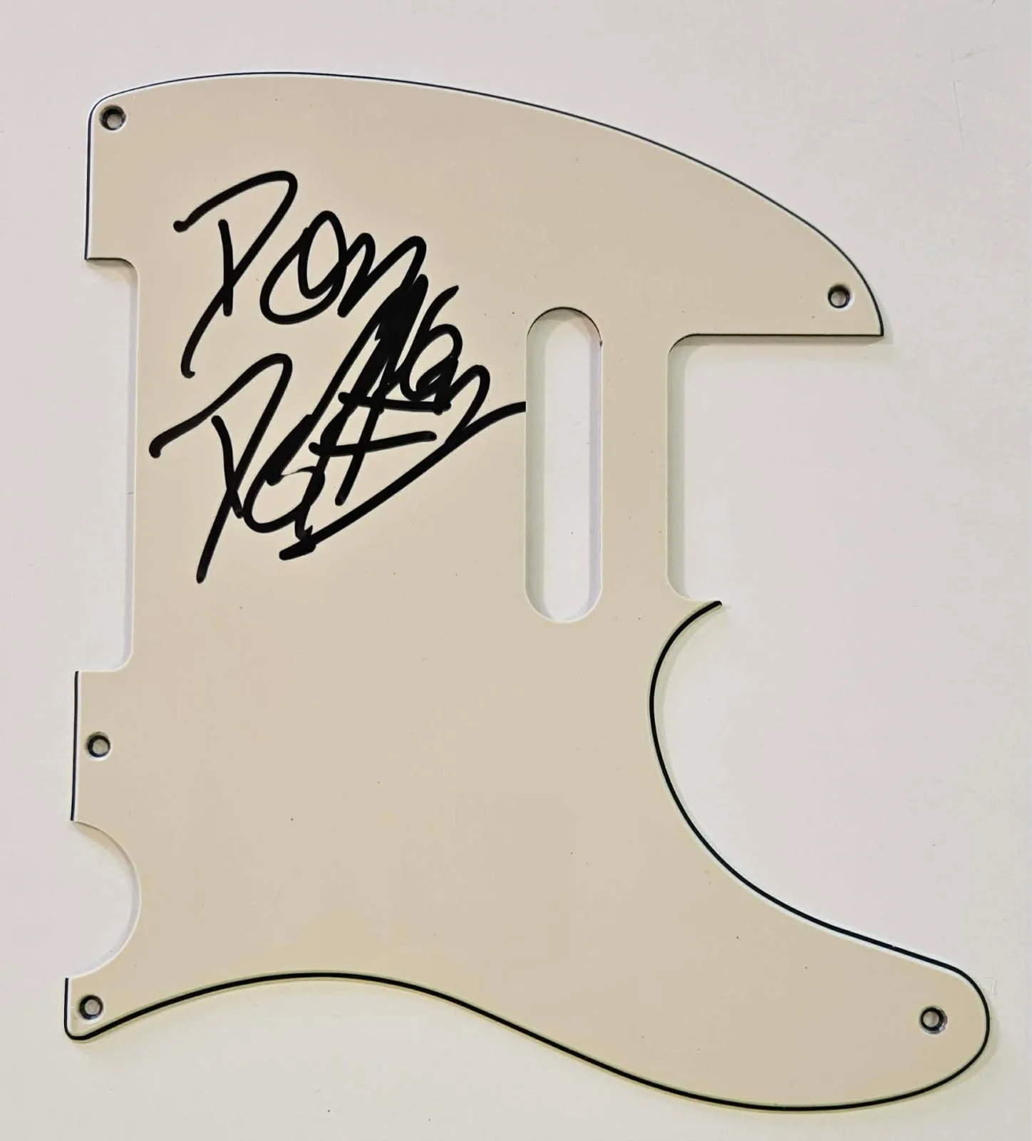 Don Dokken — DON DOKKEN SIGNED PICKGUARD RARE DOKKEN AUTO BECKETT BAS BH006541 PROOF