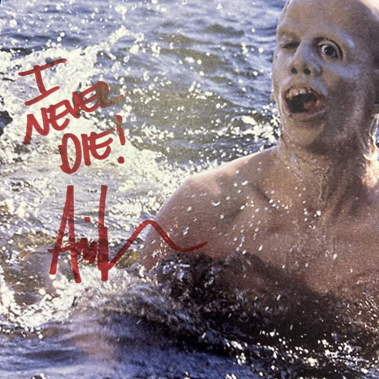 Ari Lehman — Ari Lehman Signed Friday The 13th Crystal Lake Photo 8x10 I never die! “E”, изображение 2
