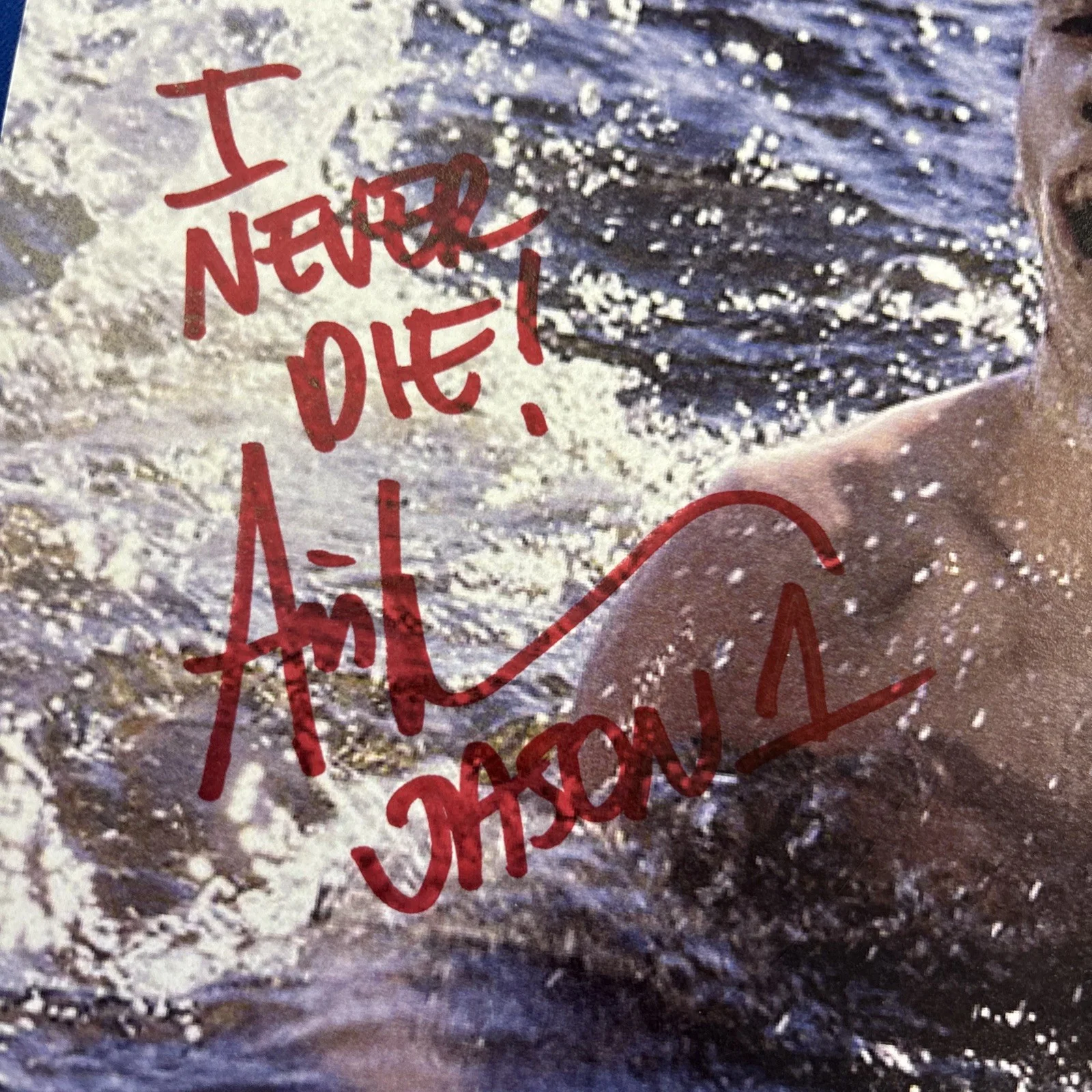 Ari Lehman — Ari Lehman Signed Friday The 13th Crystal Lake Photo 8x10 I Never Die “D”, изображение 2