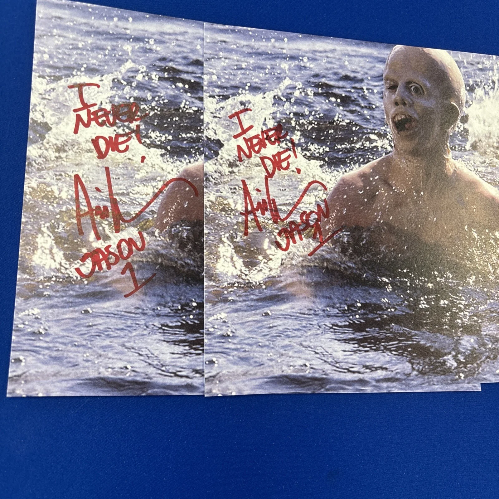 Ari Lehman — Ari Lehman Signed Friday The 13th Crystal Lake Photo 8x10 I Never Die “C”, image 2