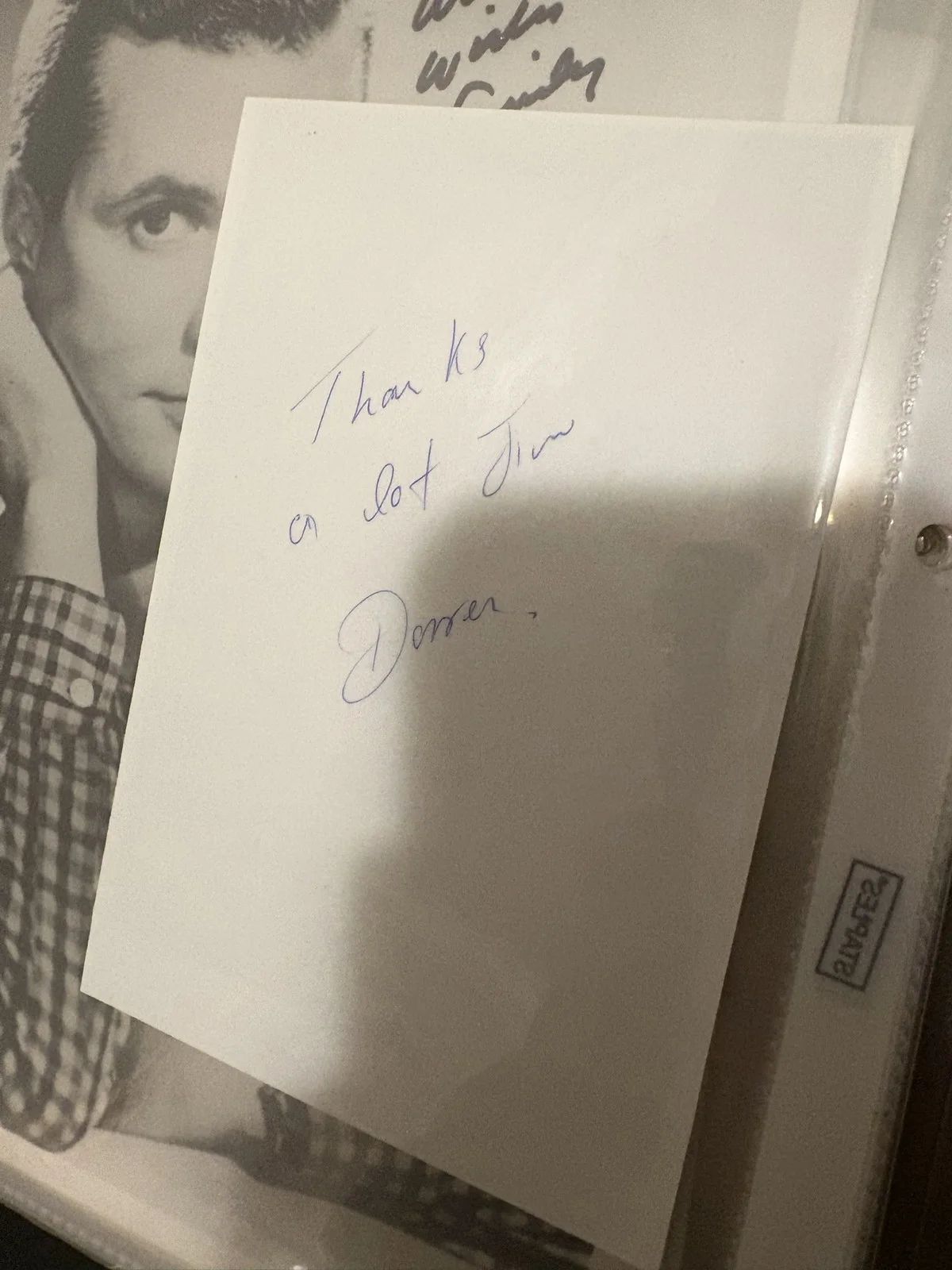 Darren Holden Autographed Photo The High Kings Movin' Out Broadway Star Signed, изображение 2