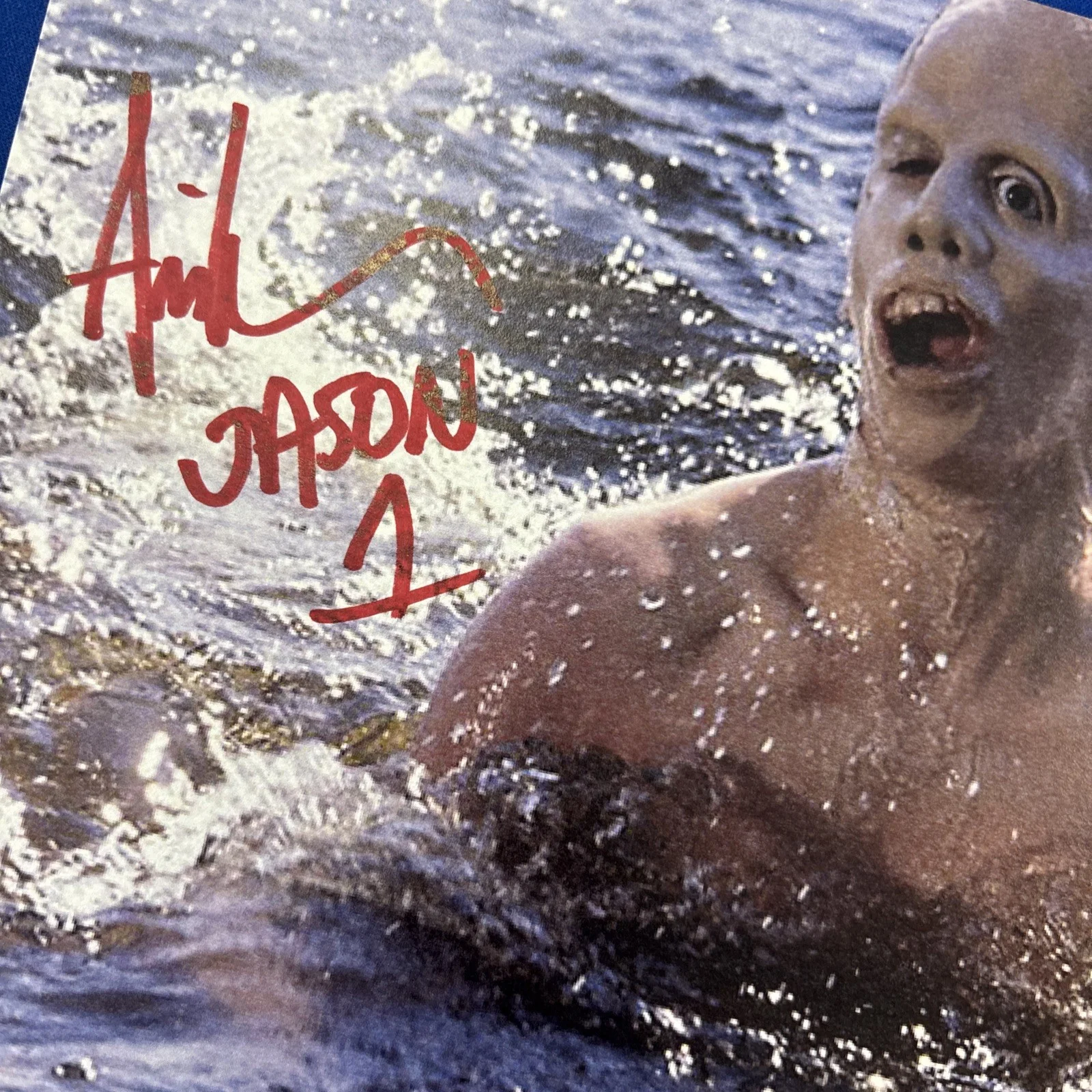 Ari Lehman — Ari Lehman Signed Friday The 13th Crystal Lake Photo 8x10 Kill for mother “C”, изображение 2