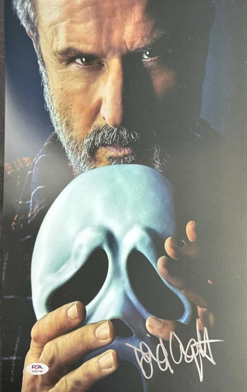 David Arquette — David Arquette Signed 11x17 Scream Photo PSA AQ53168