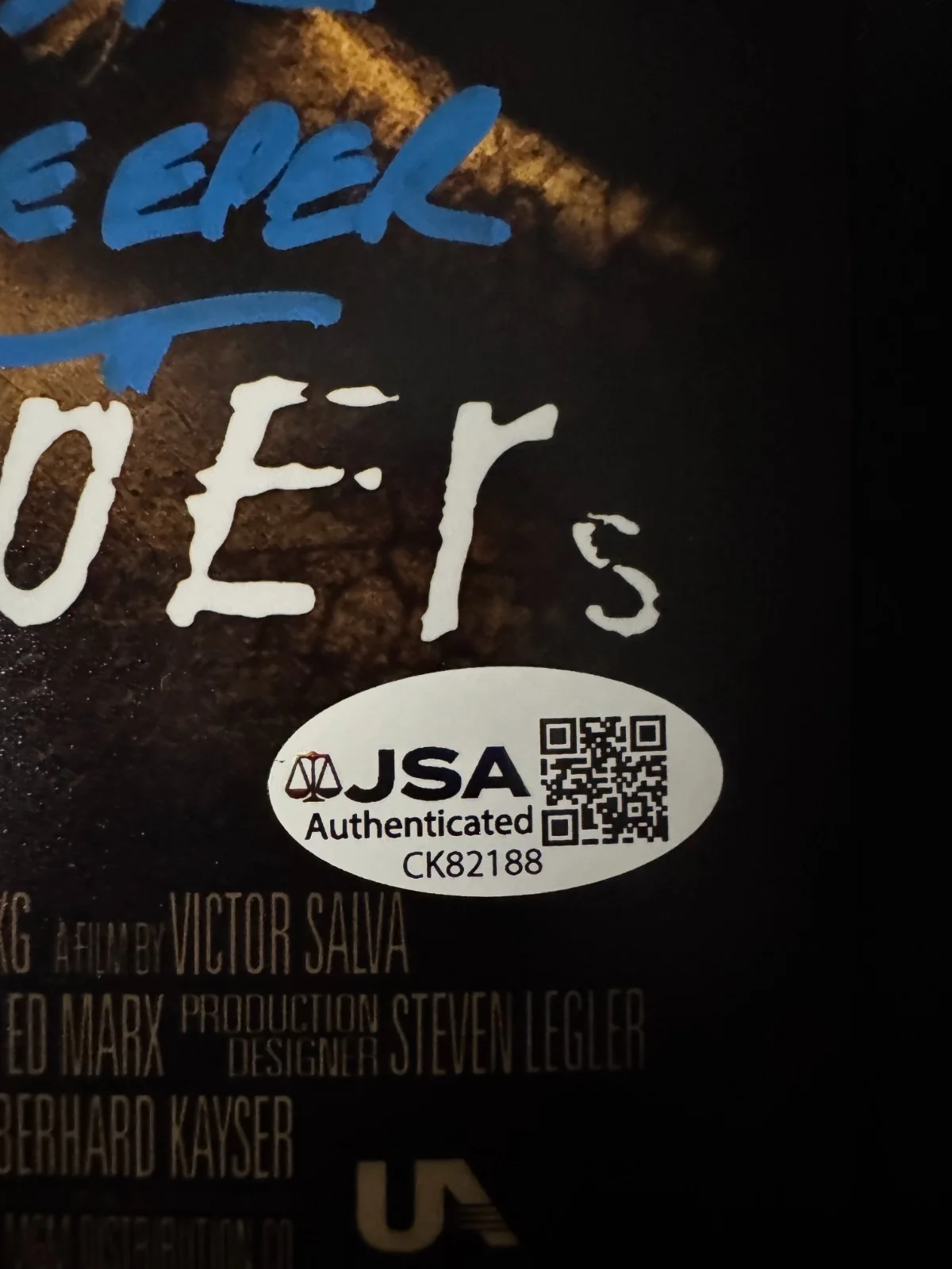 Jonathan Breck, Gina Philips — Jonathan Breck & Gina Philips signed Jeepers Creepers 8x10 photo W/ JSA COA, изображение 2
