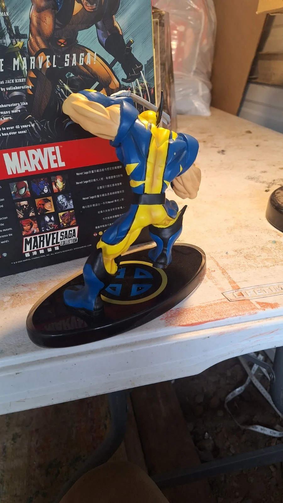 Marvel Saga Issue 7 : Wolverine 452/500 Statue Figure, image 4