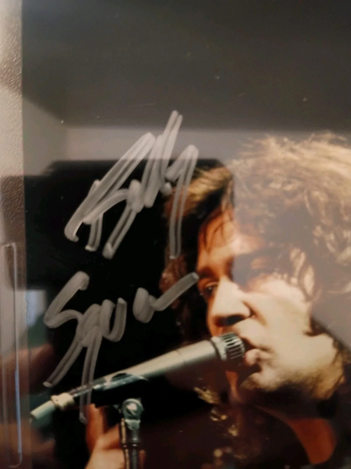BILLY SQUIER Signed Autographed 4x6 Photo..ROCK LEGEND..PSA/DNA Slabbed, изображение 2