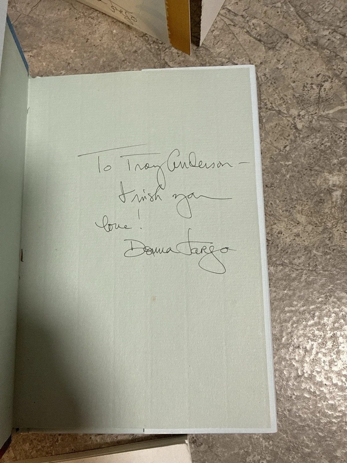 Donna Fargo Autograph Lot Signed Books CDs + Handwritten Letter Provenance, изображение 4