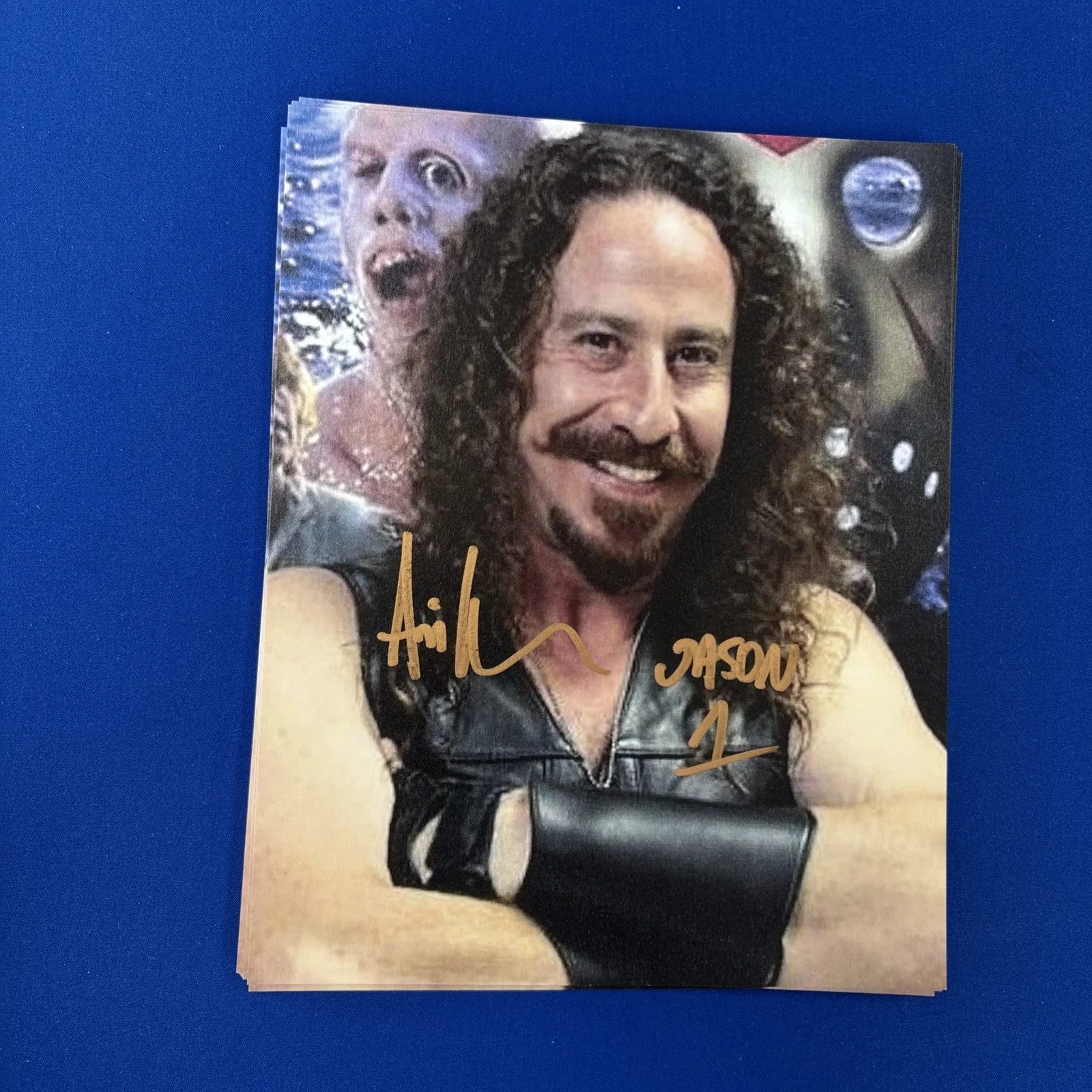 Ari Lehman — Ari Lehman Signed Friday The 13th Photo 8x10 actor photo! Version A, изображение 3