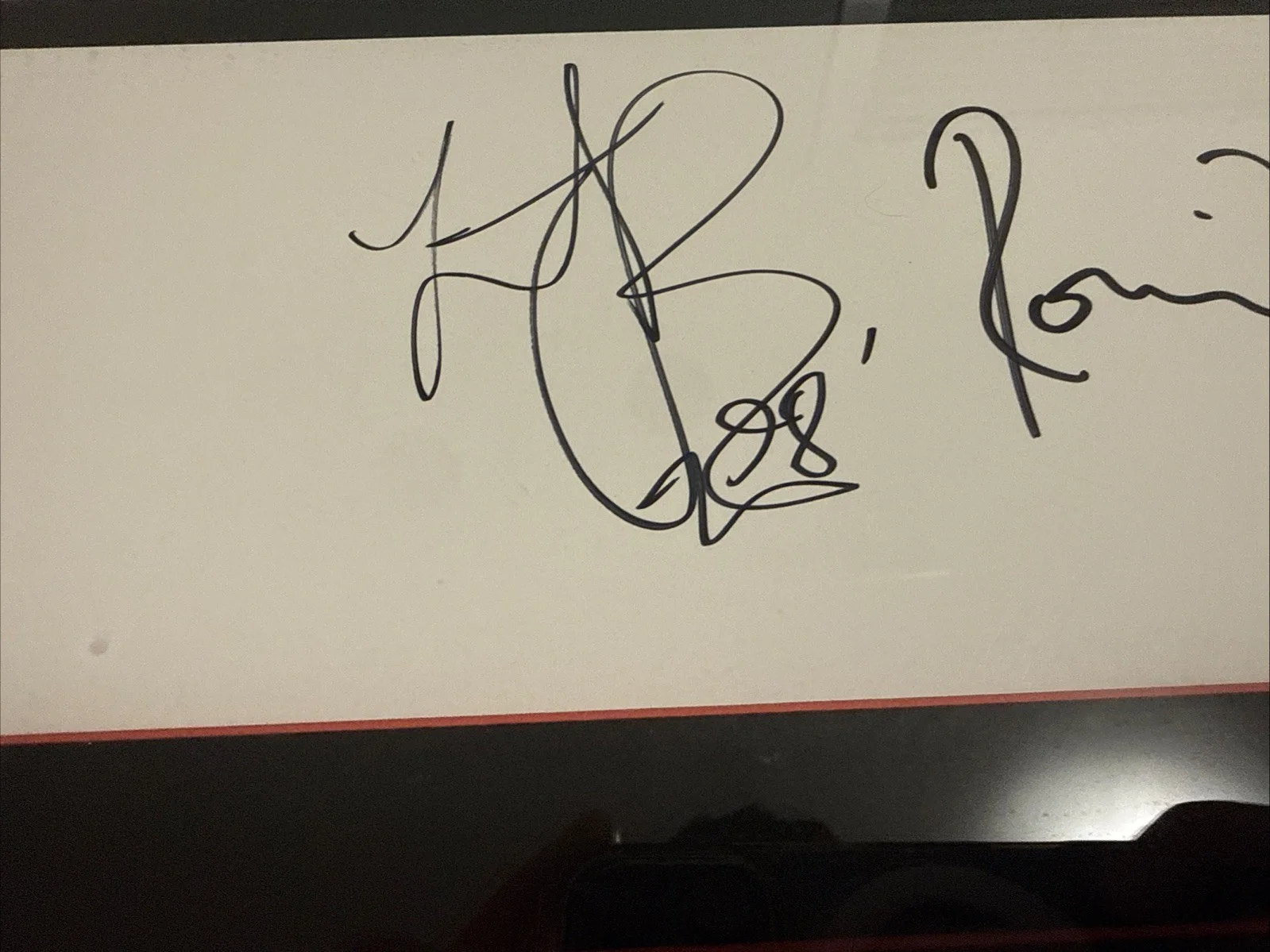 Rolling Stones Signed And Framed Tattoo You Litho Keith Charlie Mick PSA LOA, image 5