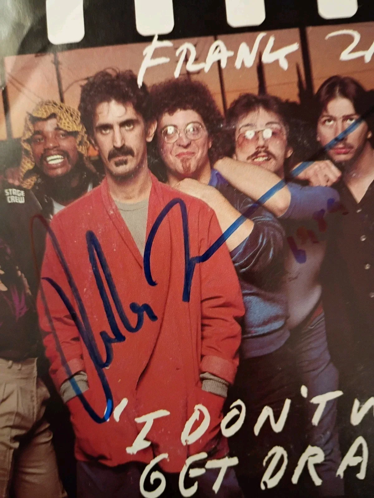 FRANK ZAPPA Signed Autographed 45 Record Sleeve..MUSIC LEGEND..(d.1993) COA, изображение 2