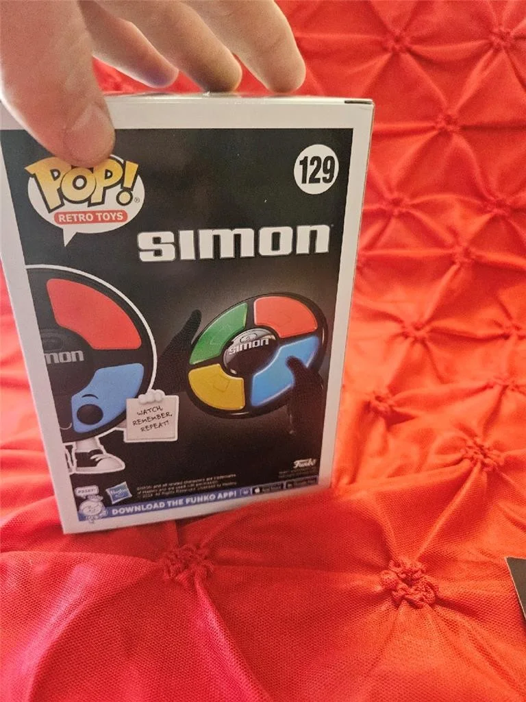 SIMON COWELL — SIMON COWELL HAND SIGNED AUTOGRAPHED FUNKO POP! 129 SIMON GAME AMERICAN IDOL COA, изображение 5