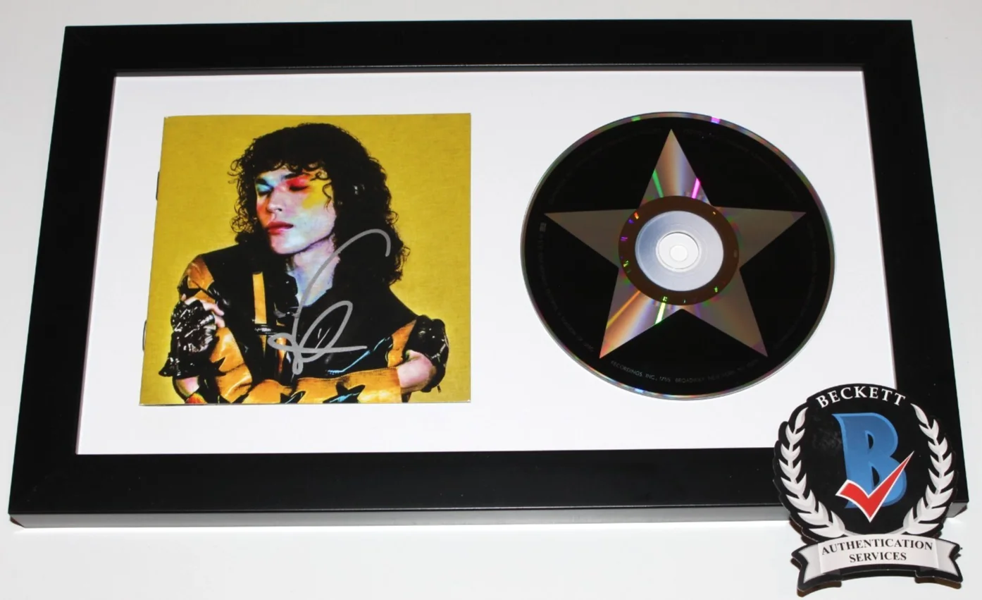 SINGER CONAN GRAY SIGNED FRAMED 'FOUND HEAVEN' CD COVER BOOKLET BECKETT BAS COA, image 2