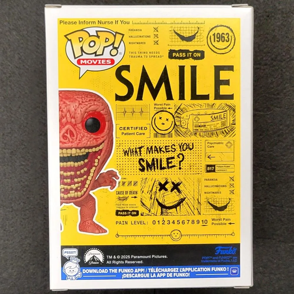 Marti Matulis — Marti Matulis signed Smile "Entity" Funko Pop 1963 autograph Beckett BAS Witness, изображение 3