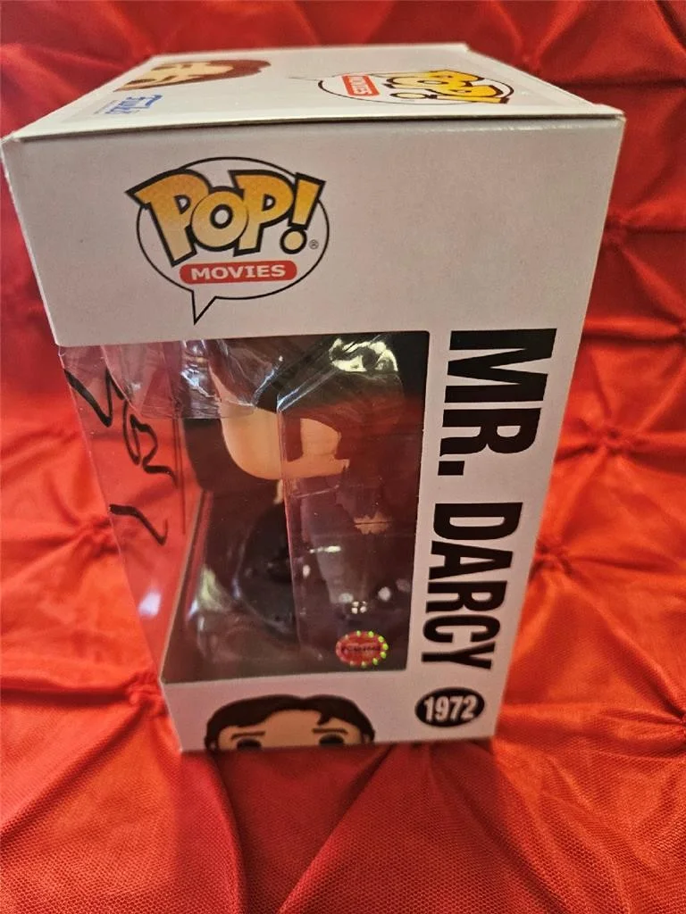 MATTHEW MACFADYEN — MATTHEW MACFADYEN HAND SIGNED AUTOGRAPHED FUNKO POP! 1972 PRIDE PREDJUDICE COA, изображение 3