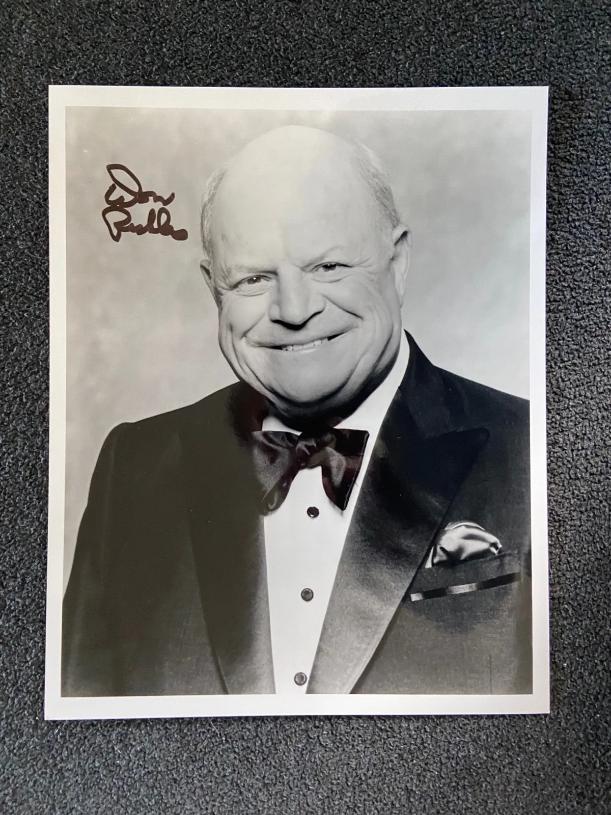 Don Rickles — DON RICKLES Autographed 8x10 B+W Photo Authentic Original Signature!