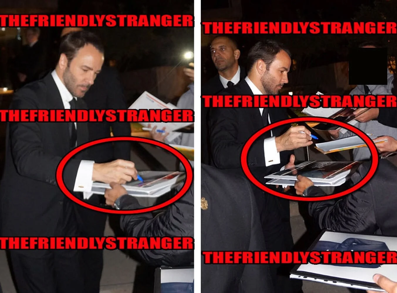 TOM FORD — Tom Ford signed "HOLLYWOOD REPORTER" Magazine EXACT PROOF Gucci JSA COA Rare, image 4