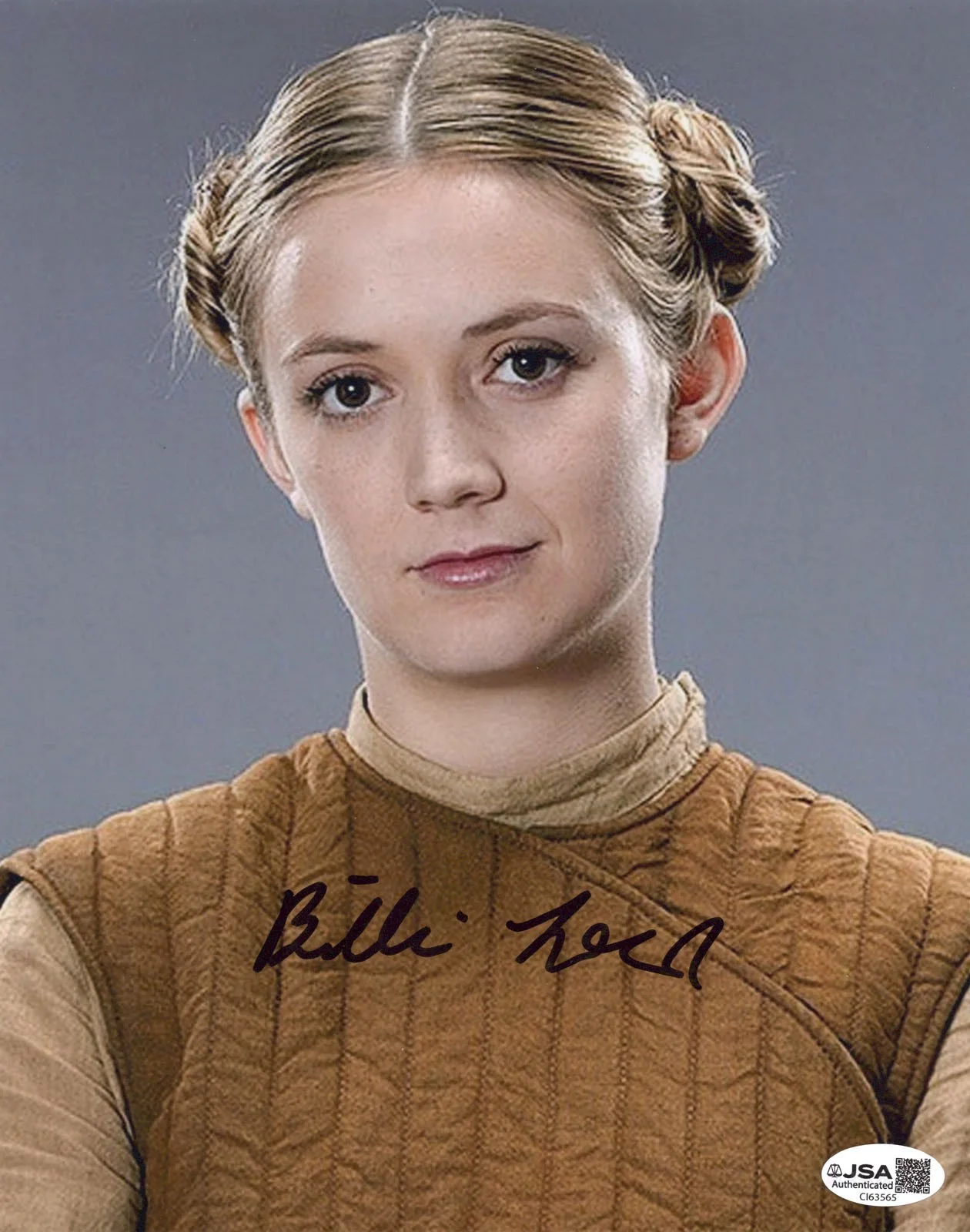 Billie Lourd — Billie Lourd signed "STAR WARS" 8x10 Photo b AUTOGRAPH Lieutenant Connix JSA COA, изображение 4