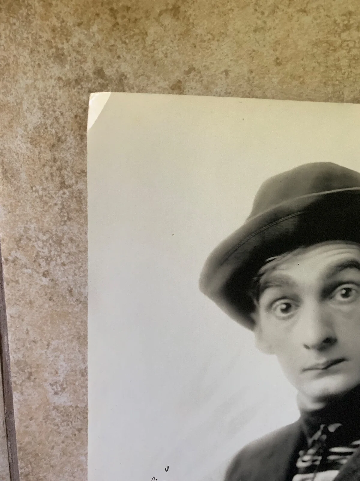SLIM SUMMERVILLE sp signed 8x10 photo Keystone Cops actor Mack Sennett studio b, изображение 3