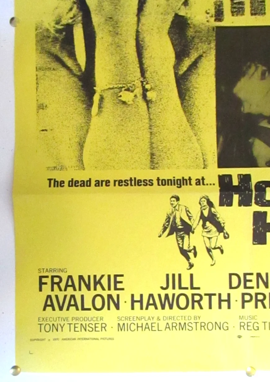 Original Horror House USA One Sheet Film Poster 1970, image 5