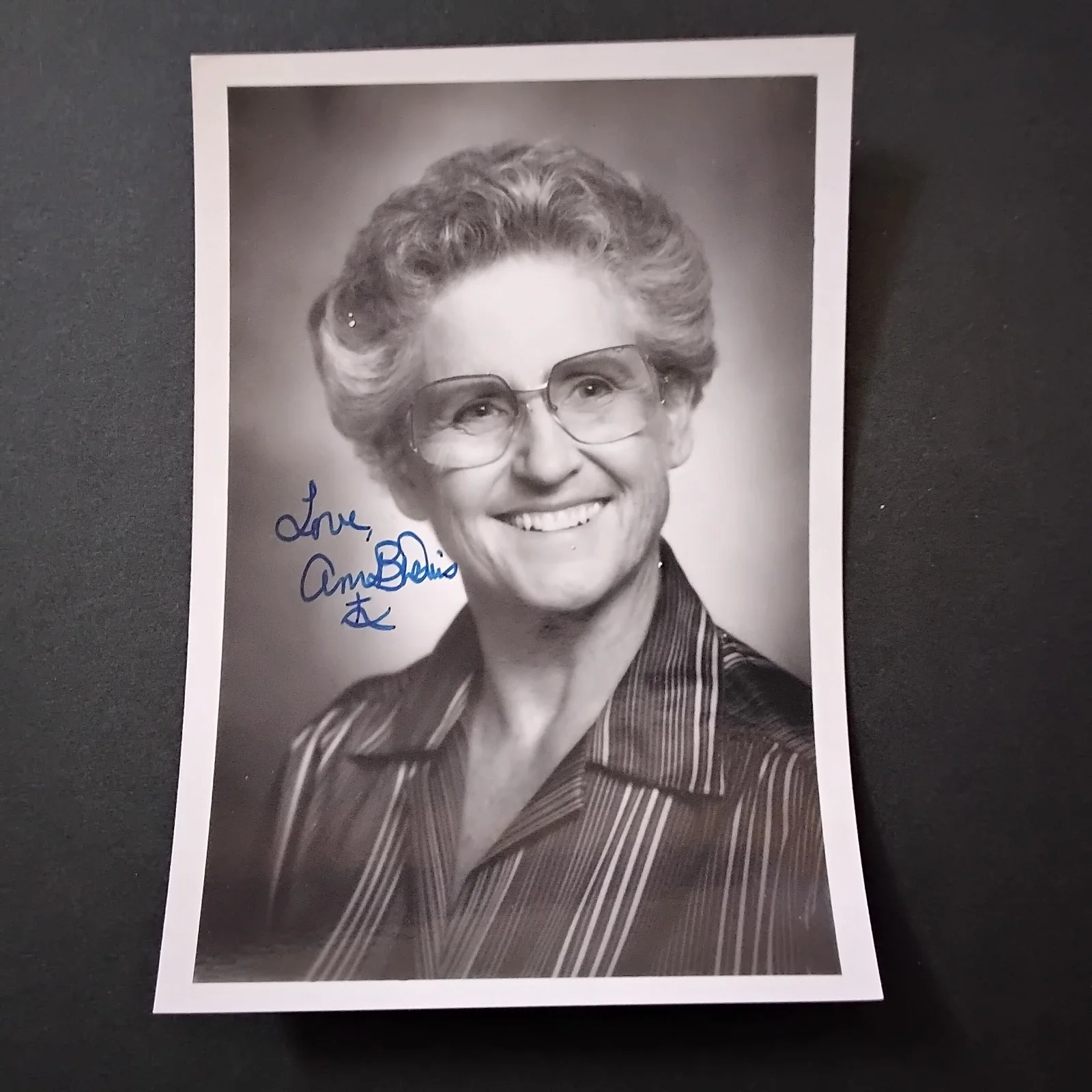 Ann B Davis SIGNED 3x5 Photo TV Actress Brady Bunch "Alice" 70s TV Series Comedy, изображение 4