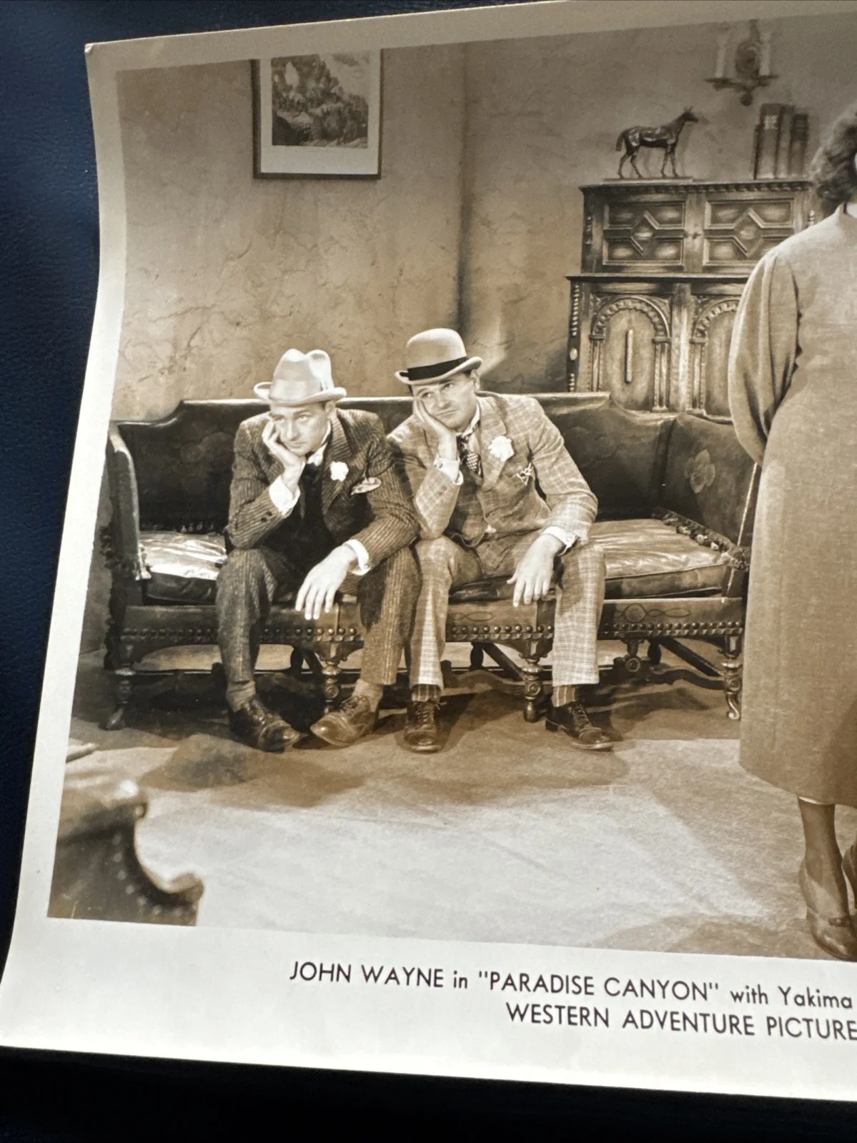 Vintage Lobby Card John Wayne In Paradise Canyon, image 5